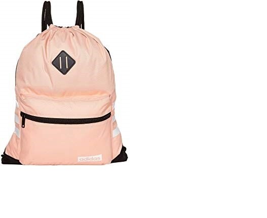NWT Adidas Unisex Classic 3S Sackpack - Glow Pink / Black FREE SHIPPING