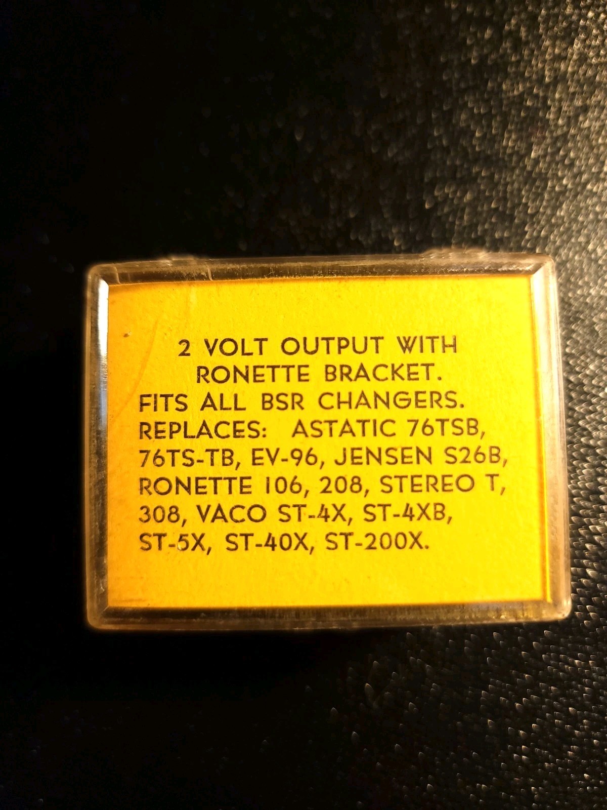 Vidaire Stereo Carterage SC-5 NOS