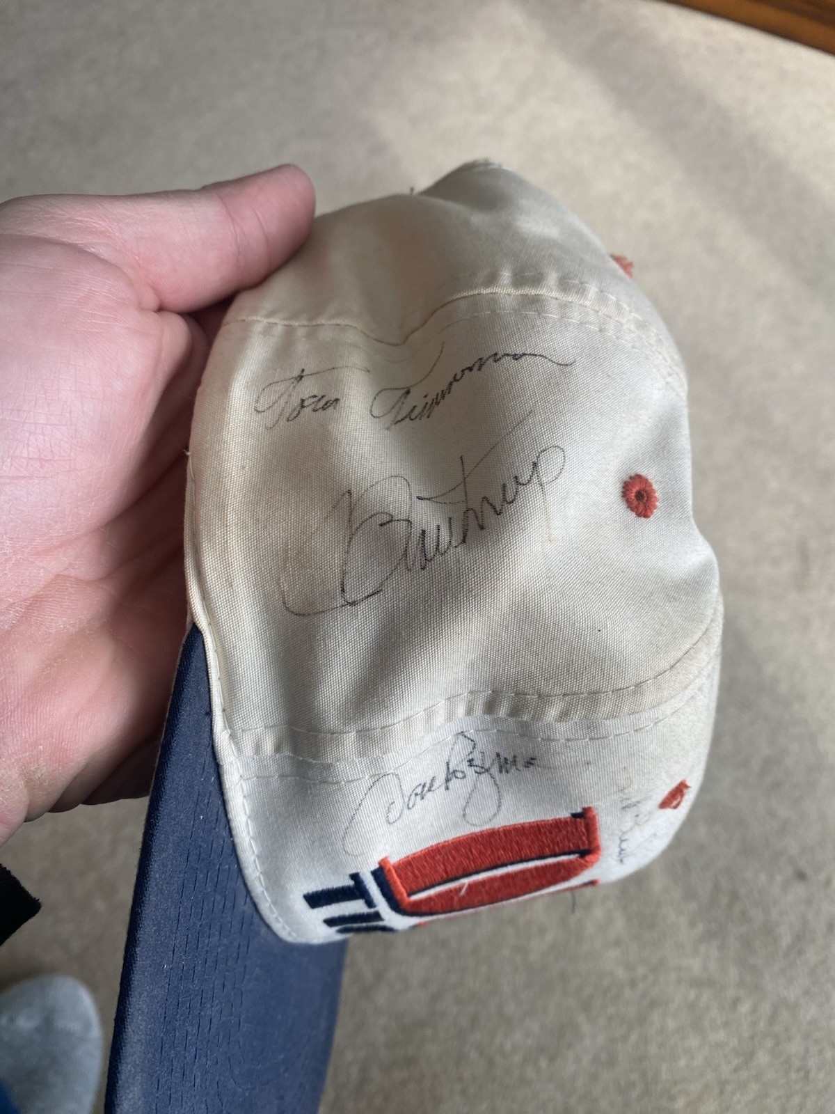 Signed Detroit Tigers Hat