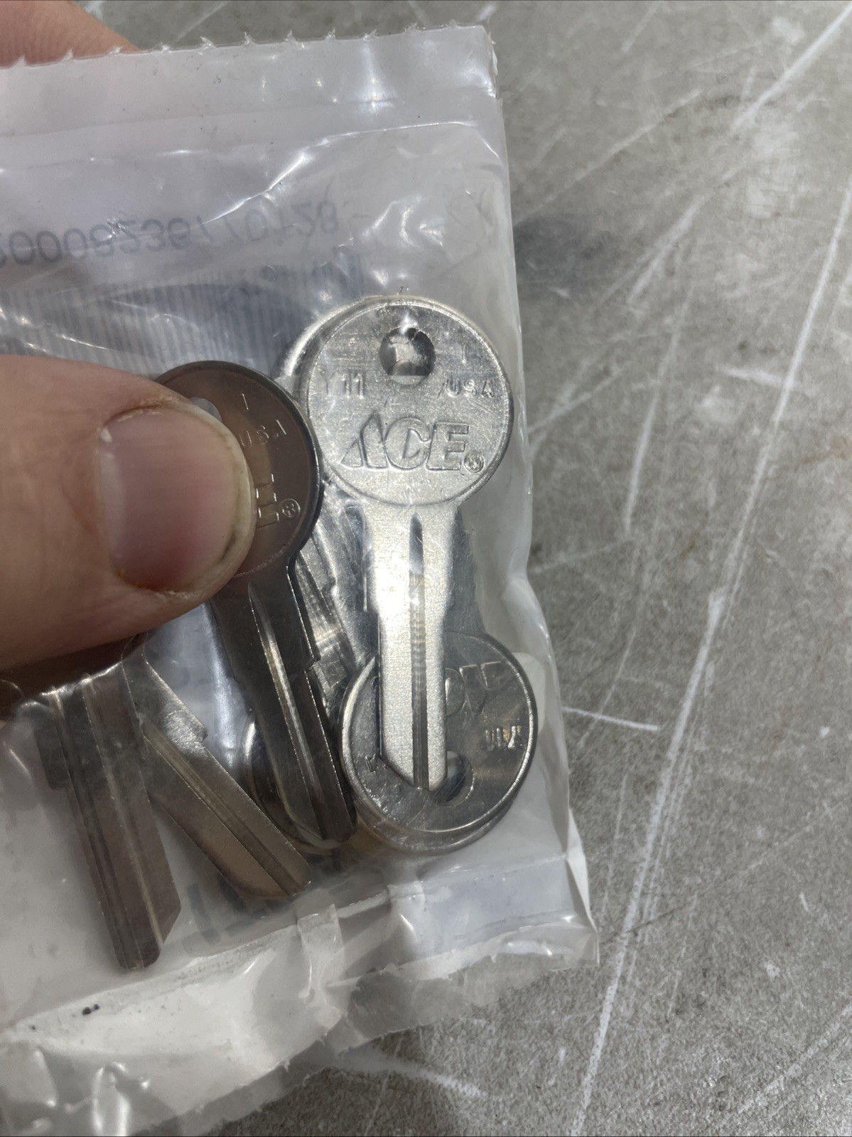 y11 key blank 10 pack