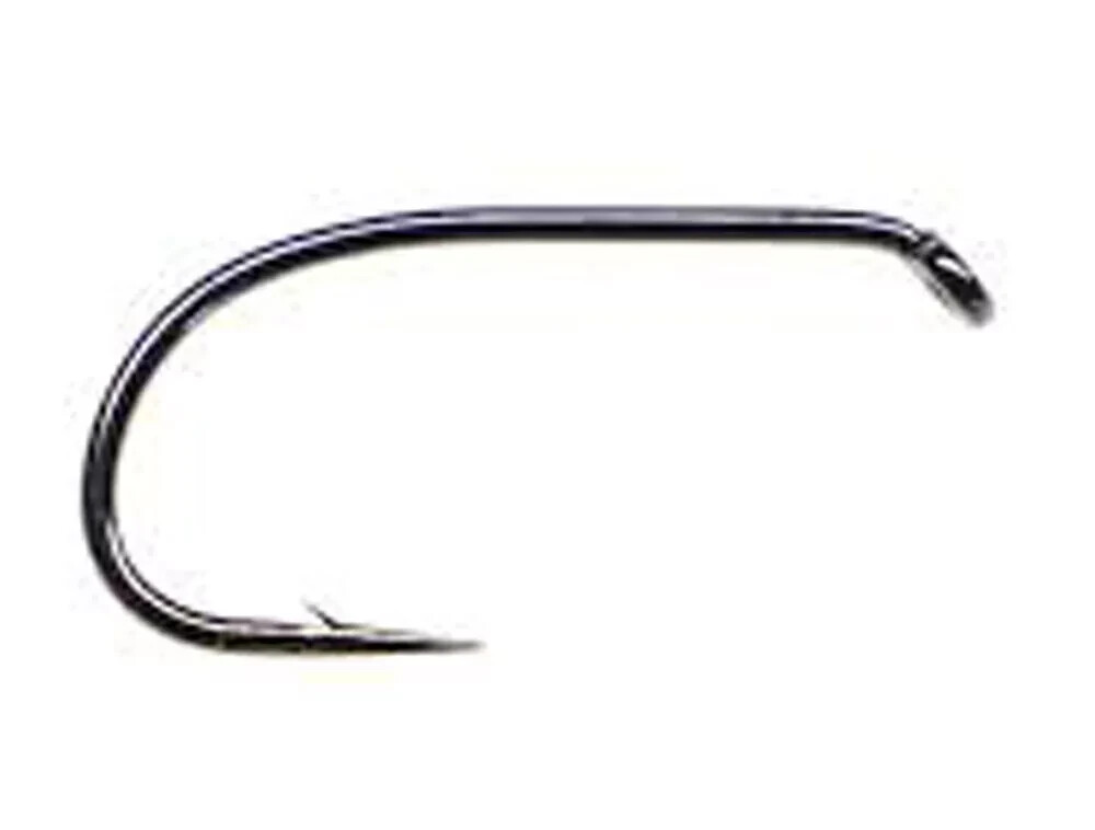 Fly Tying Hook. 250pk Size 8 Hayabusa FLY751 Short Shank Special. BLOB. BLACK