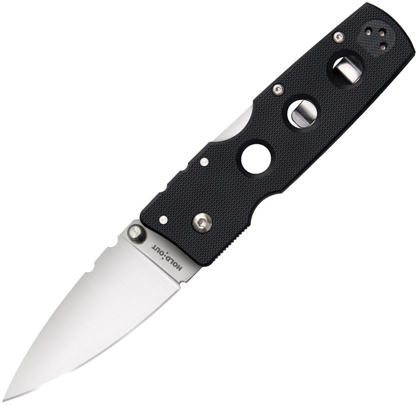 Cold Steel Hold Out Lockback Black G10 Folding CPM-S35VN Pocket Knife