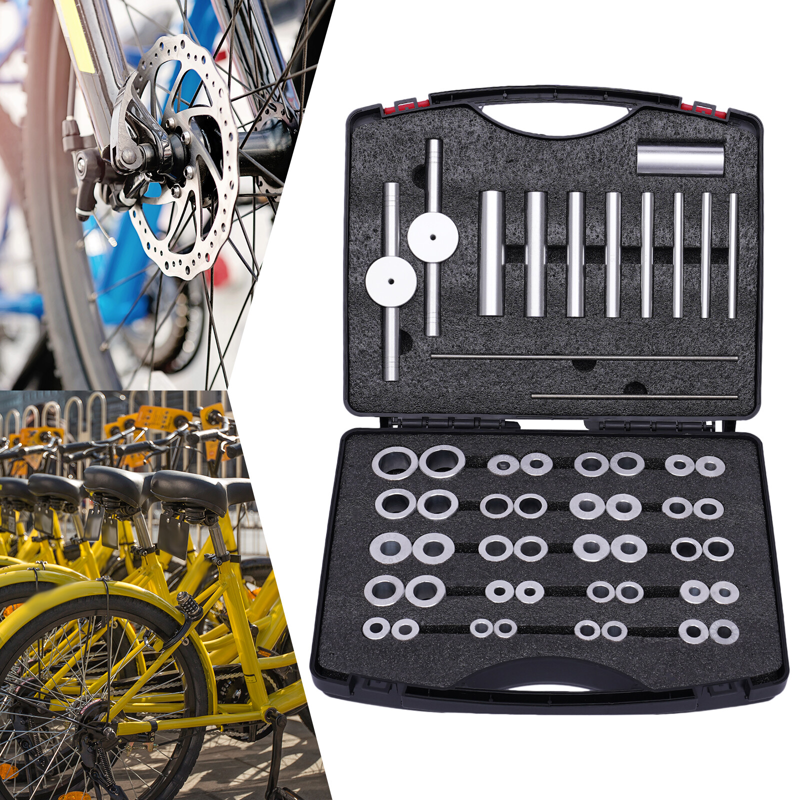Bicycle Cycle Bearing Press Set Bike Frame/Wheels/Hub Removal Installation Kit