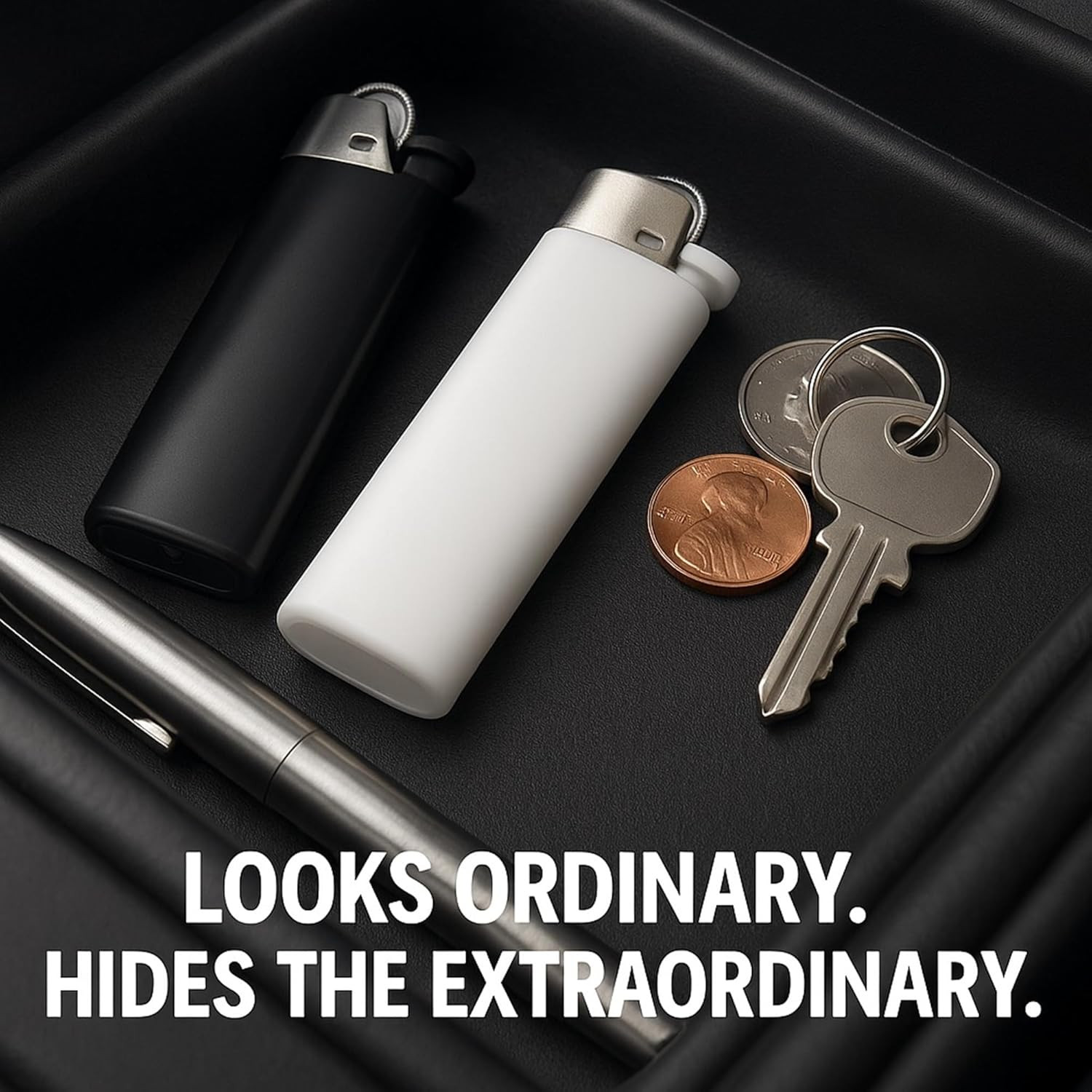 Lighter Diversion Safe Stash, Hidden Storage Compartment Secret Compartment Cont