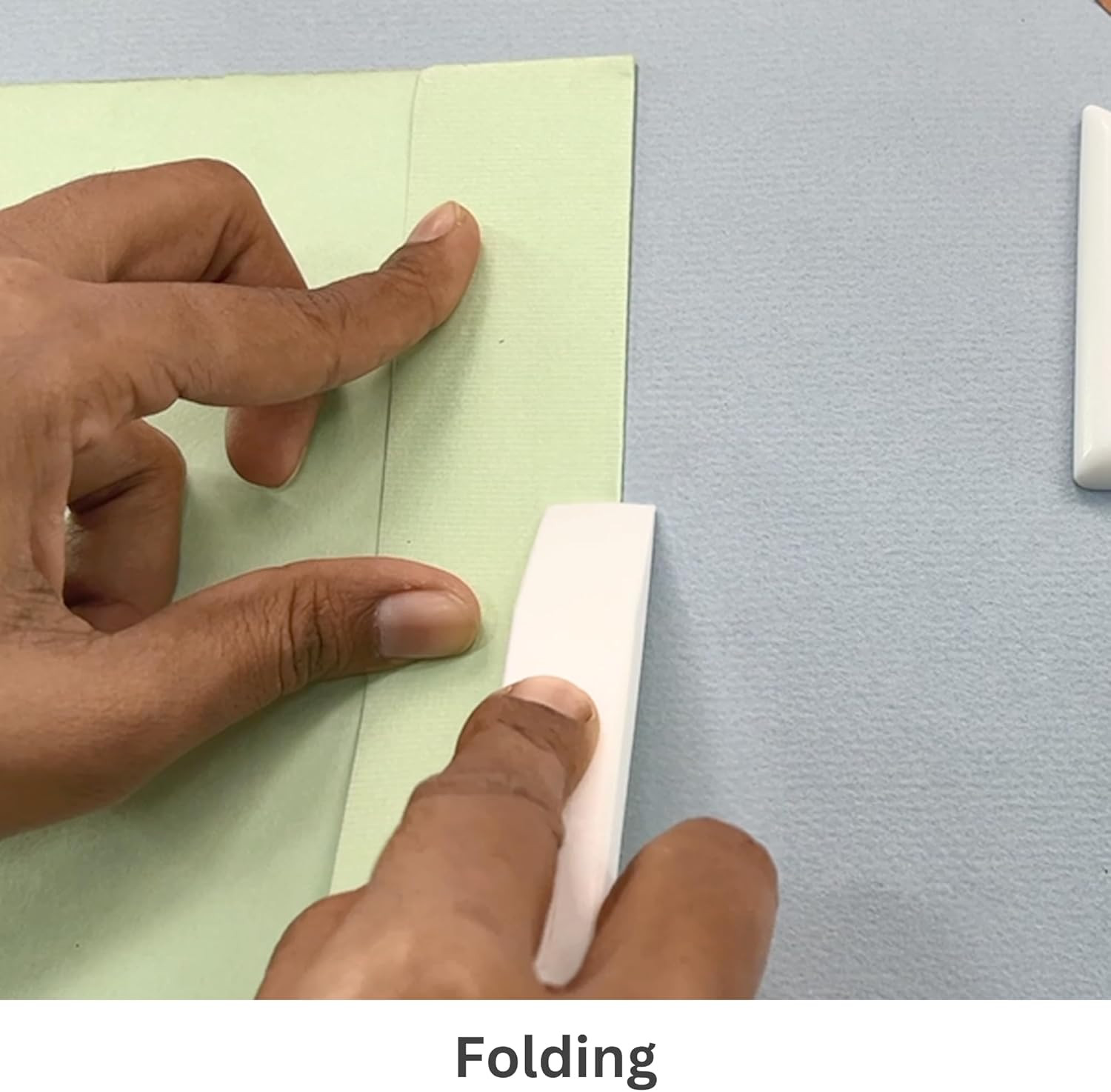 CrafTreat Teflon Bone Folder and Scoring Tool - Large Bone Folder - Paper Scorer