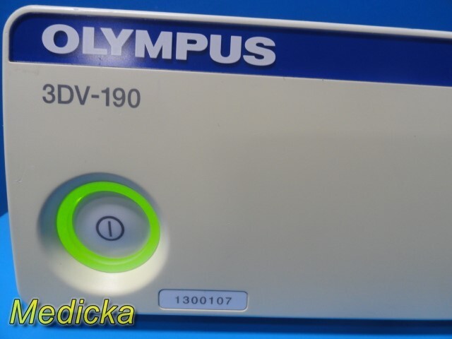 Olympus Model 3DV-190 3D Visualization System Console W/ NEW Cables ~ 32742