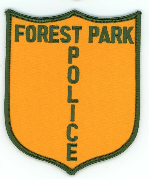ILLINOIS IL FOREST PARK POLICE NICE SHOULDER PATCH SHERIFF
