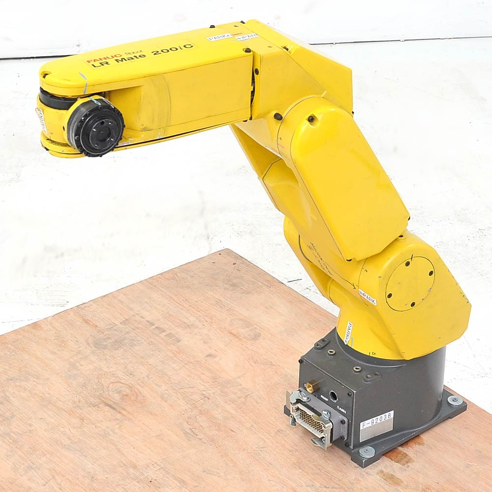 Fanuc LR Mate 200iC Industrial Robot Arm A05B-1139-B202 AS-IS Bad #2 Joint Motor