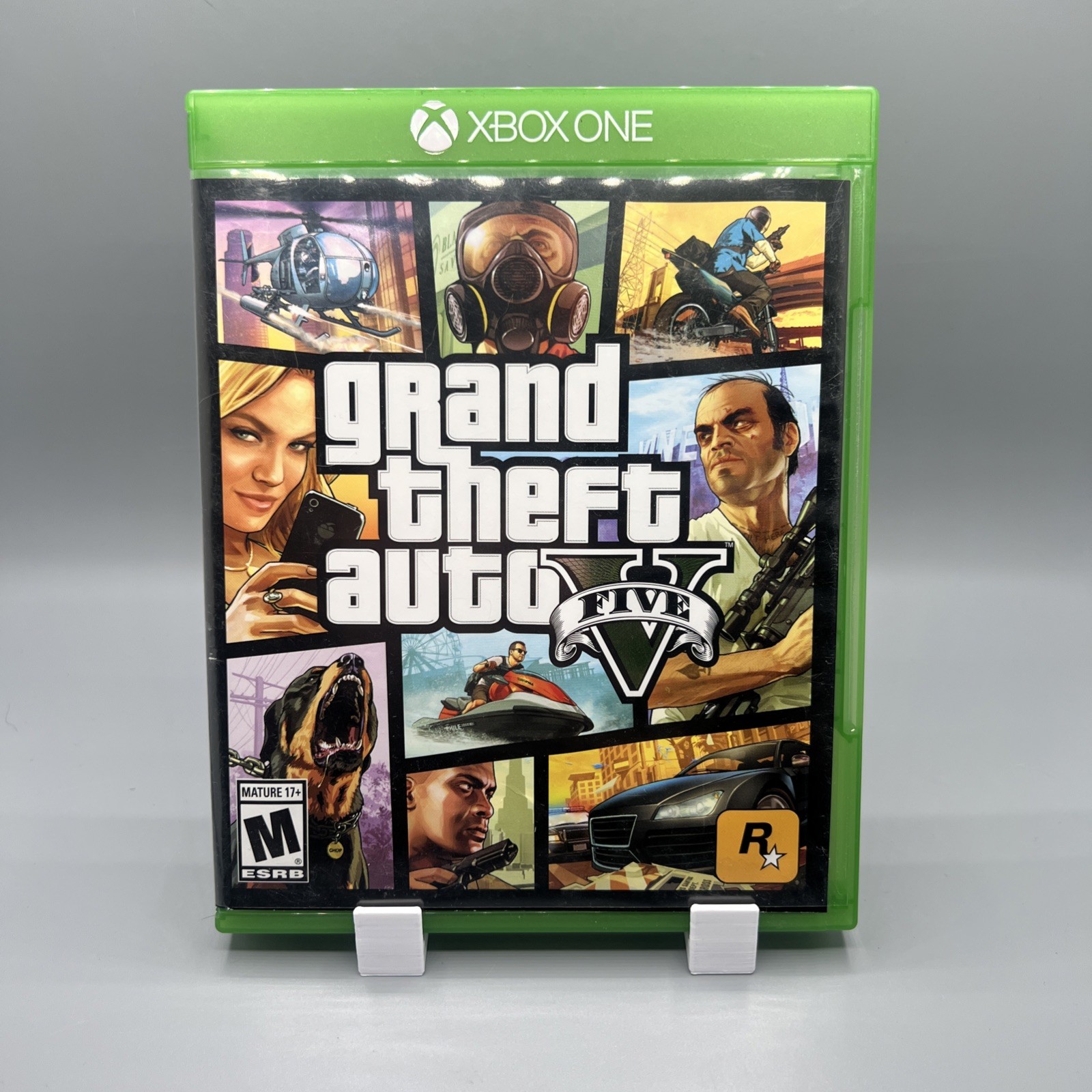 Grand Theft Auto V 5 GTA5 Microsoft Xbox One Case and Map only