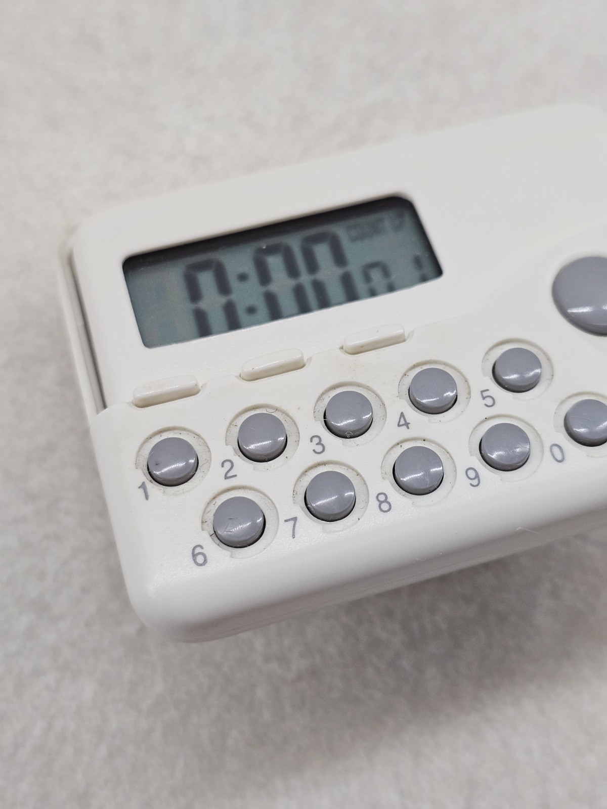 Pampered Chef 1900 Digital Kitchen Timer Clock Magnetic Count Up Down Alarm