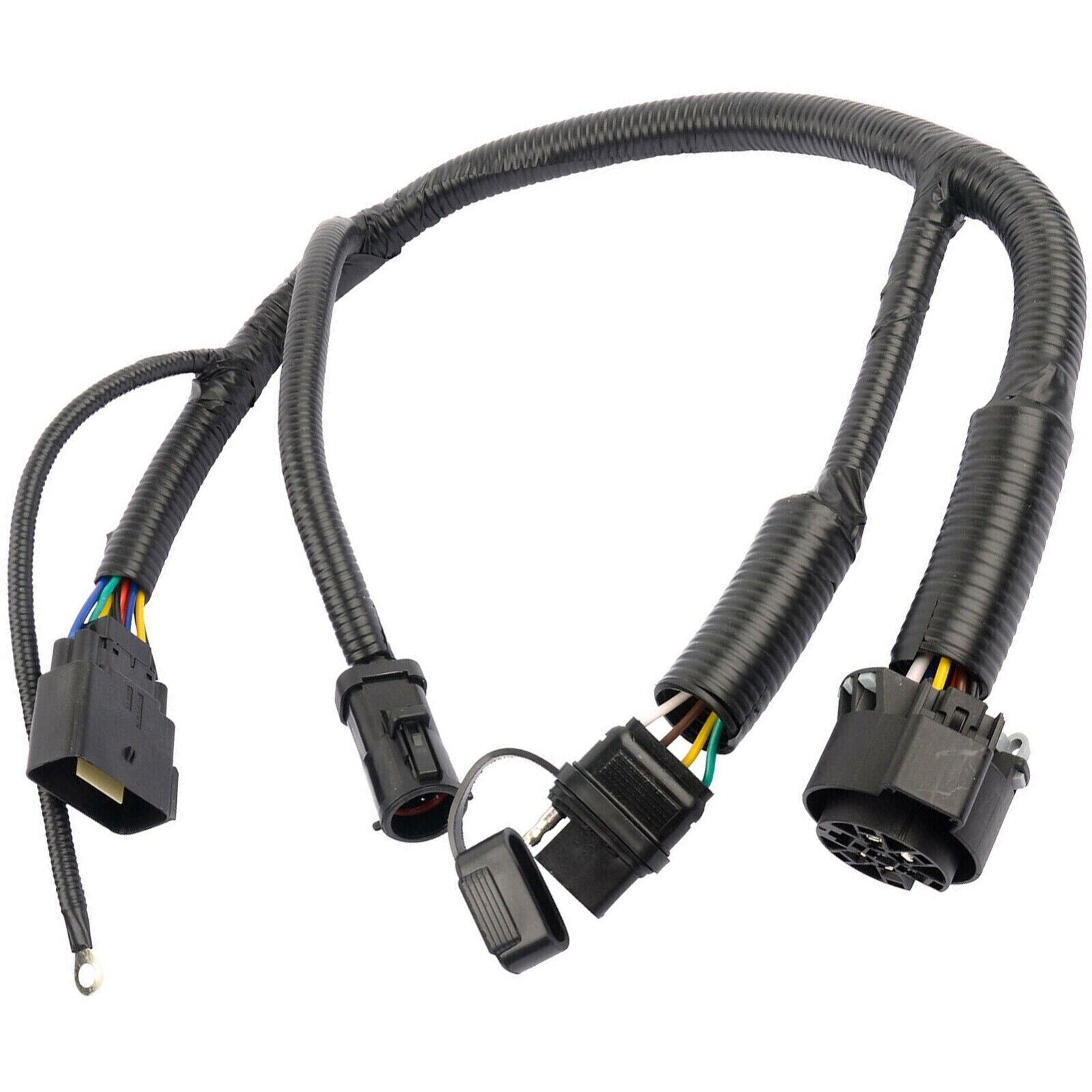 Trailer Tow Hitch Wiring Harness 7 Pin for 2005-2008 F-150 Lincoln 5L3Z13A576BA