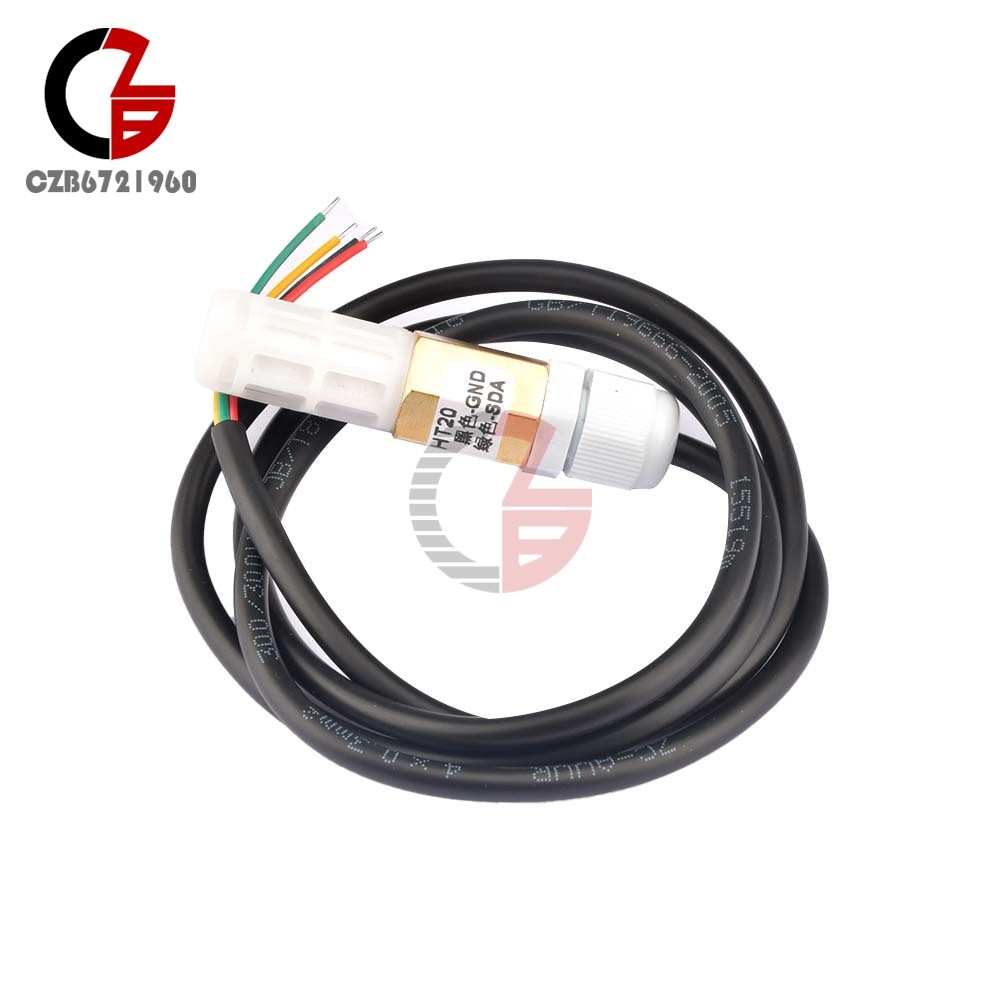 SHT20 PE Waterproof Temperature and Humidity Sensor Module Probe