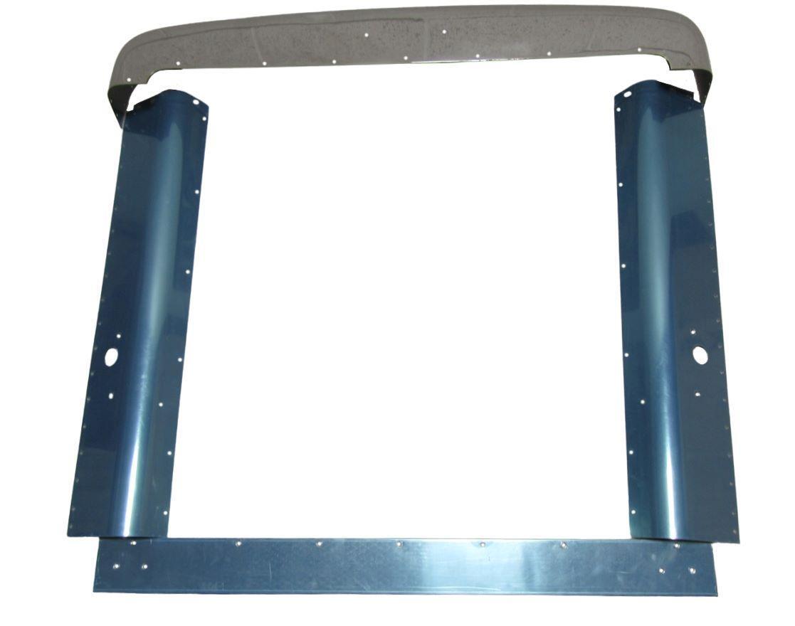 Peterbilt 357 SFA/ 378 SFA 1986-2006 Aftermarket Stainless Grille Surround