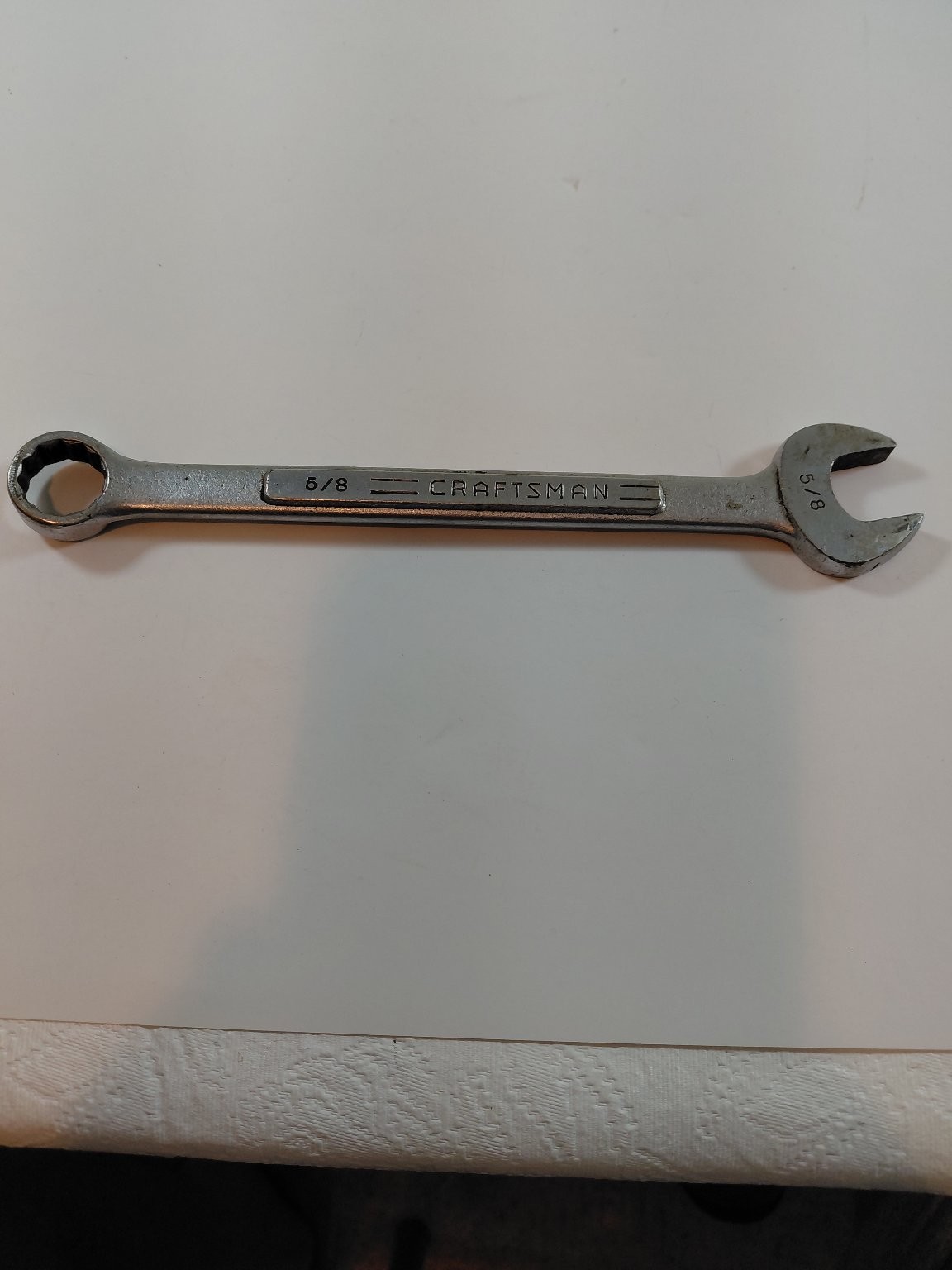 Craftsman 5/8" Combination Wrench Forged USA Hand Tool