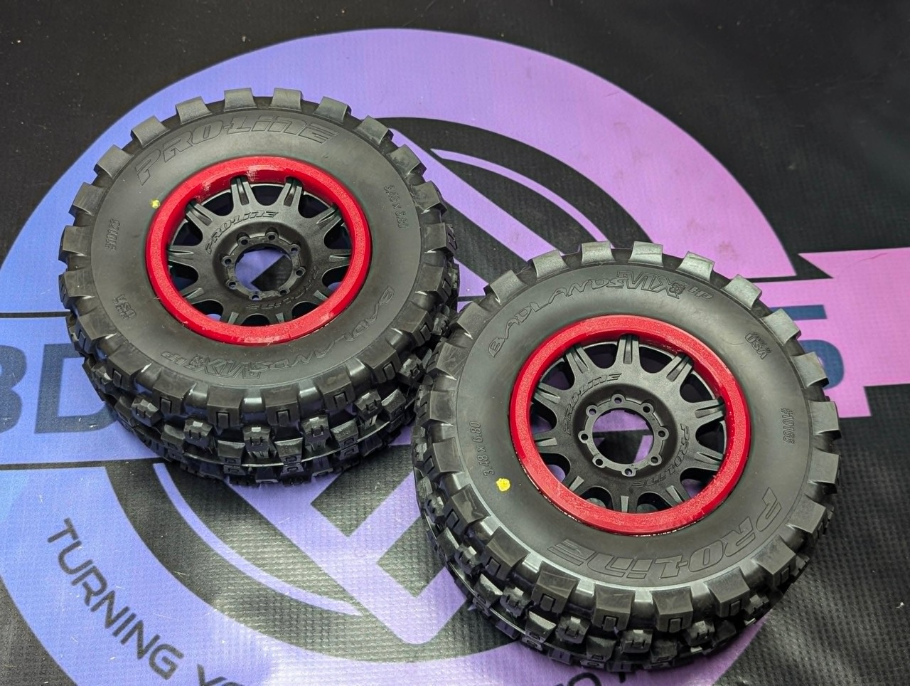 Beadlock Rings - Compatible w/ Pro-line Badlands (Mx38)