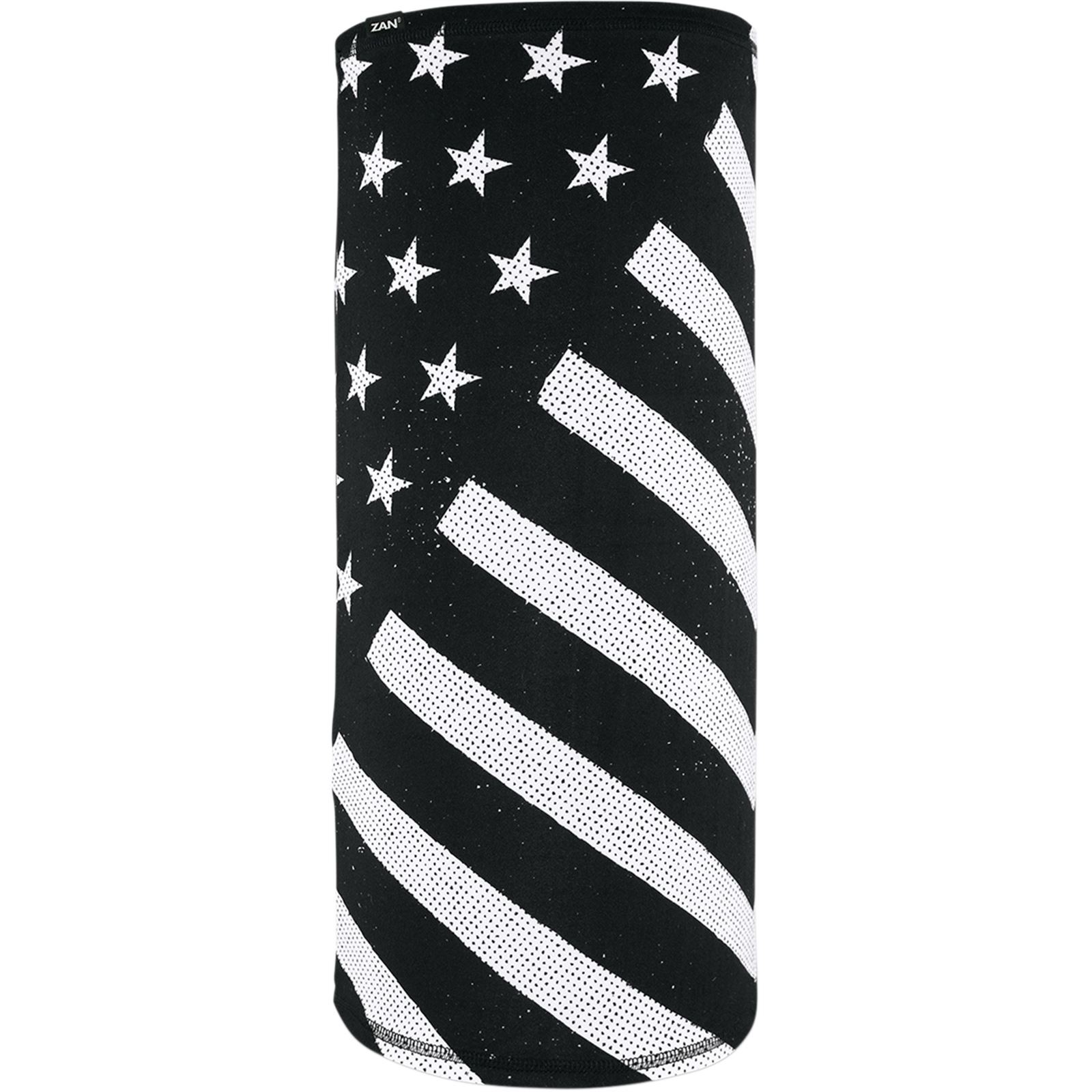 Zan Sportflex Motley Tube - Black & White USA Flag TL091