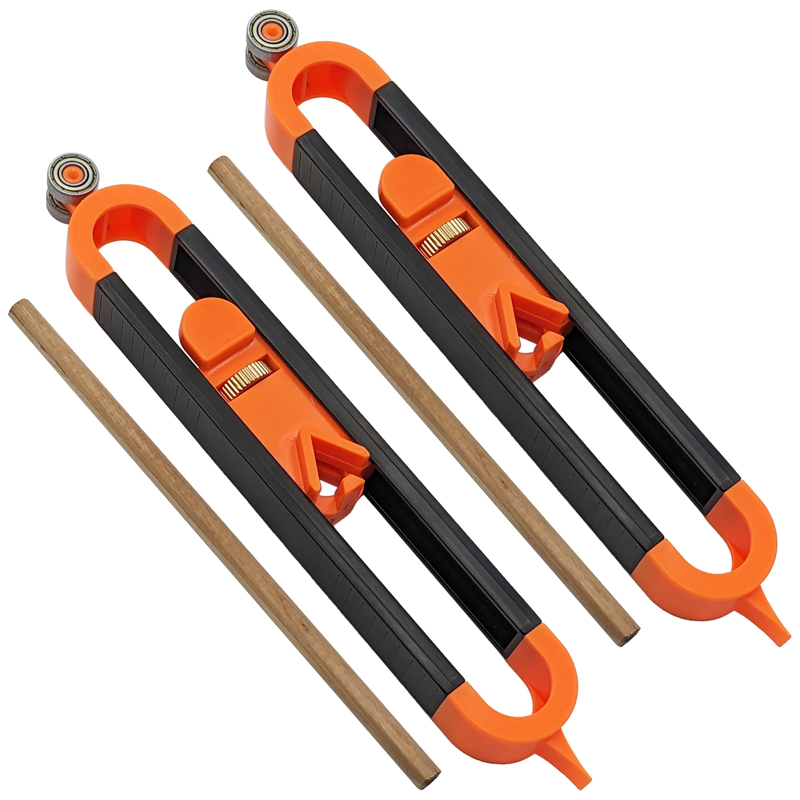 2 Pack Precise Contour Scribe Tool - Corner and Edge Duplicator for Woodworki...