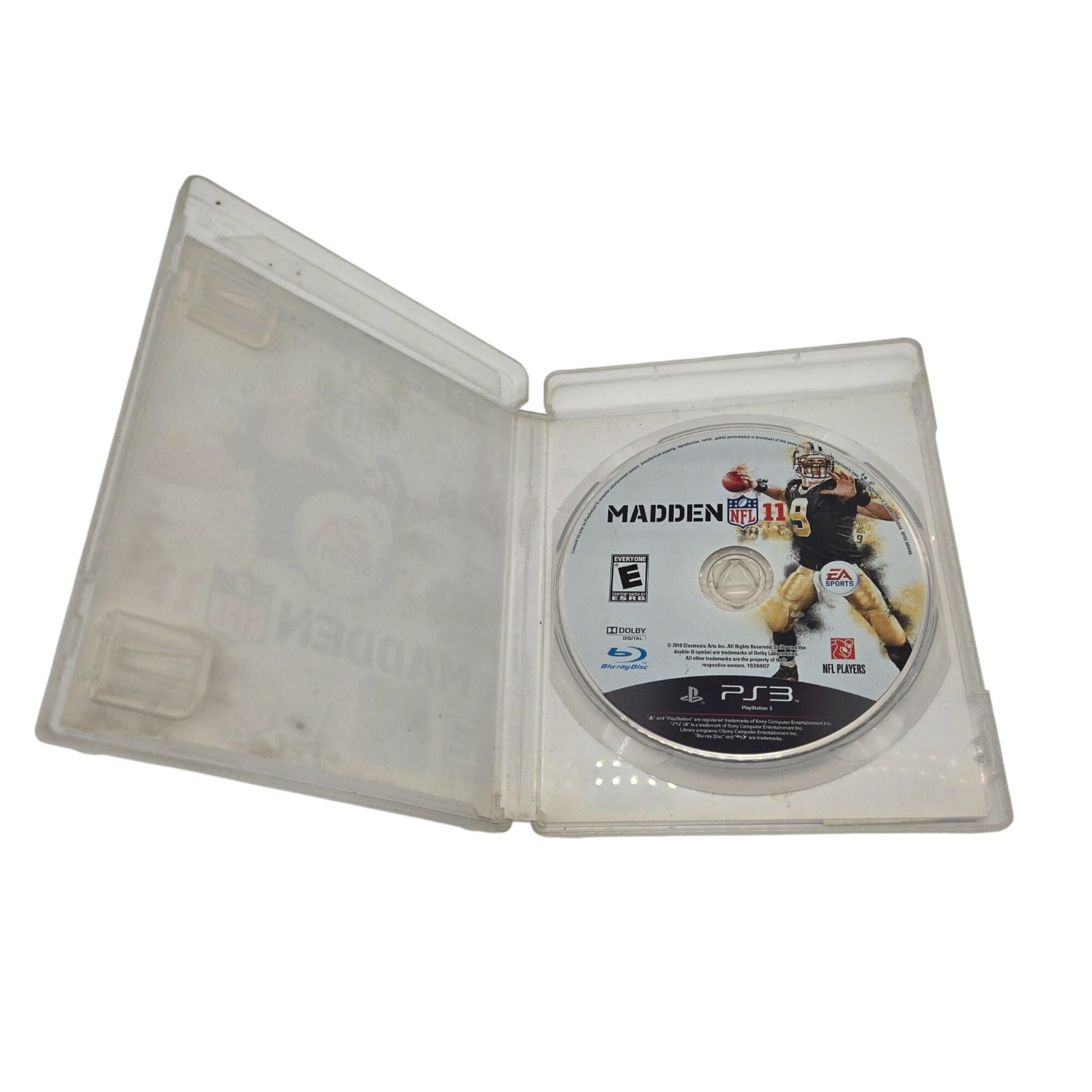 Madden NFL 11 PS3 Video Game Pre-Owned Game & Case Only