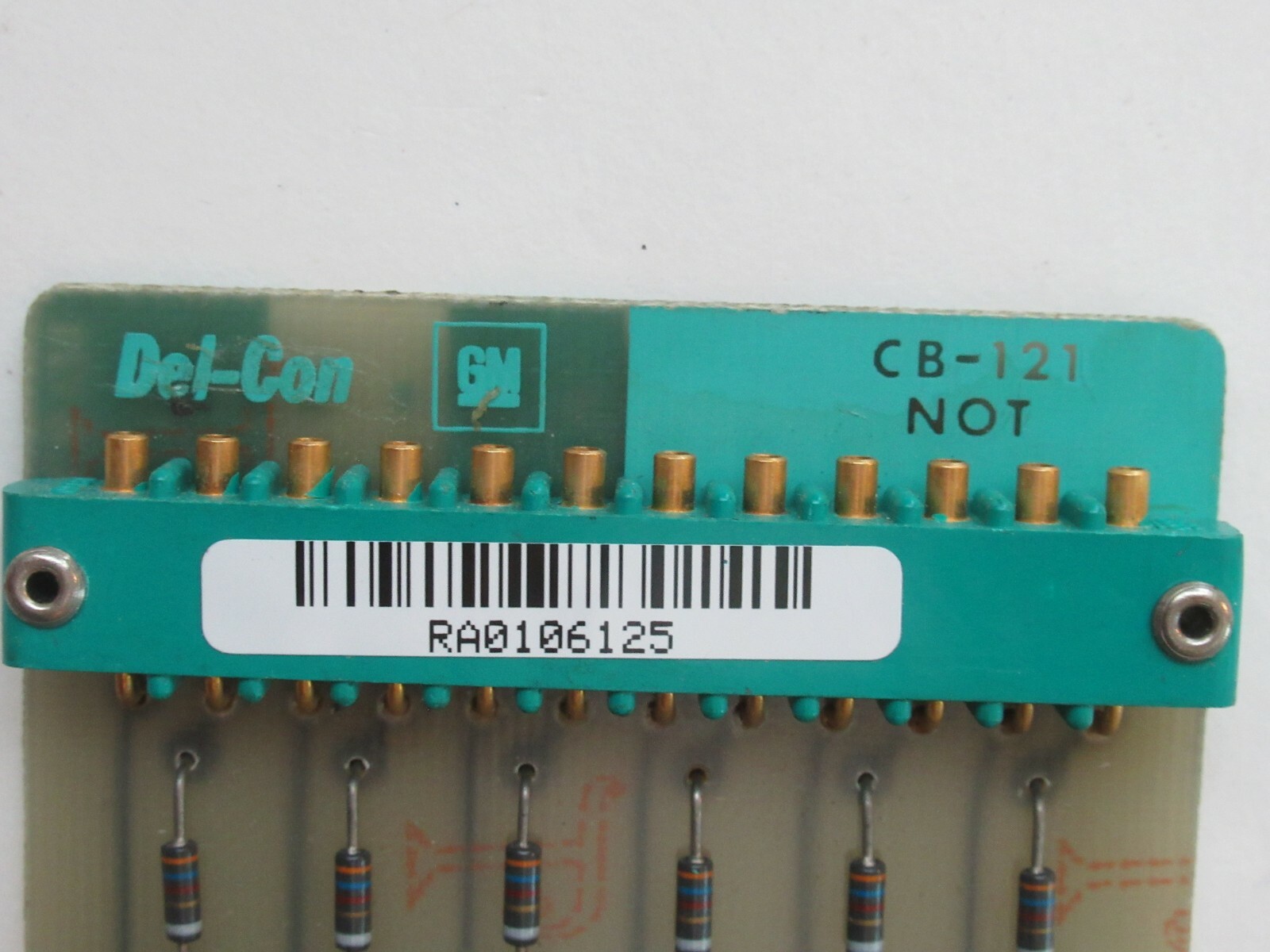 DEL-CON / GM CB-121 CB121 NOT Memory Board
