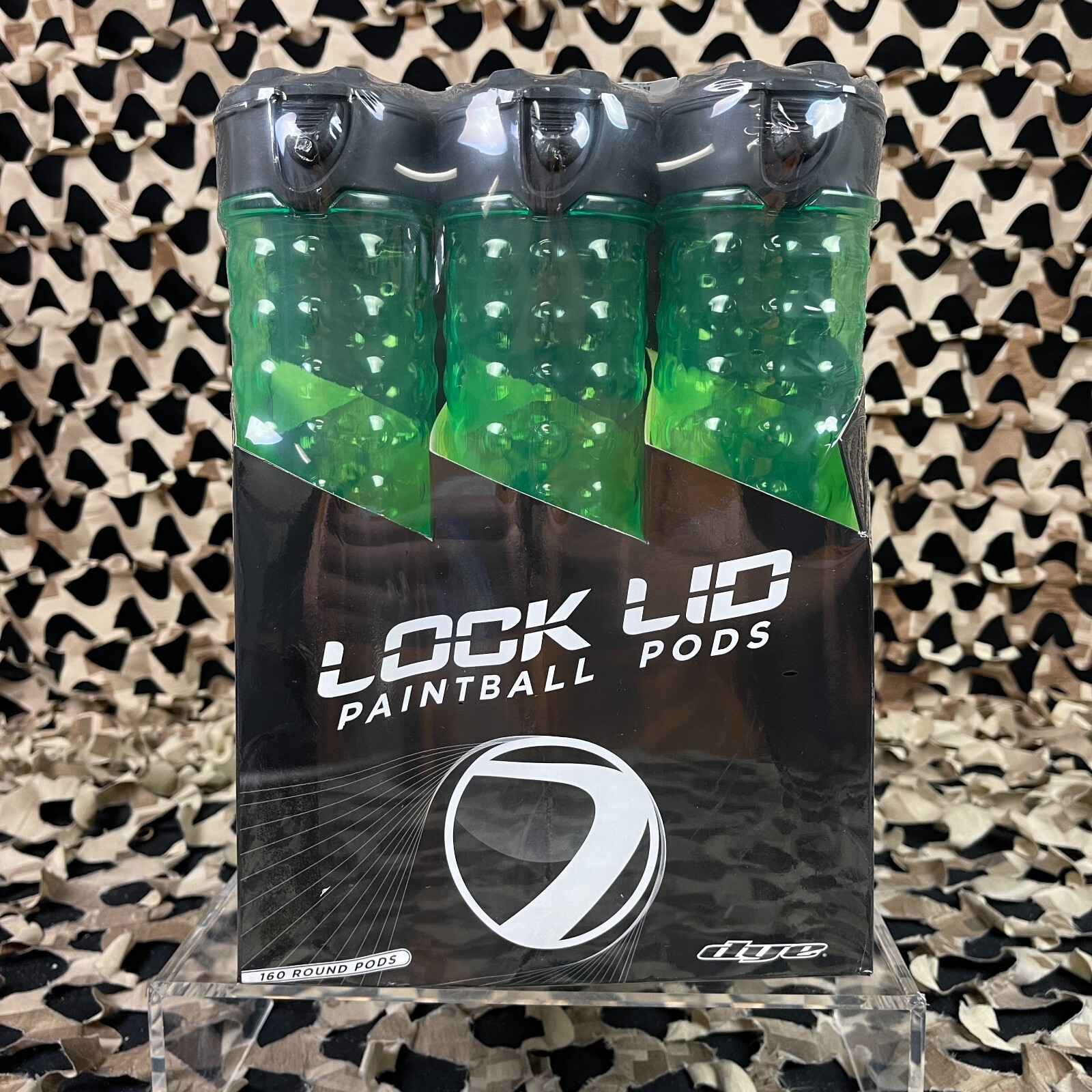 New Dye Lock Lid Pods 6 Pack - Lime