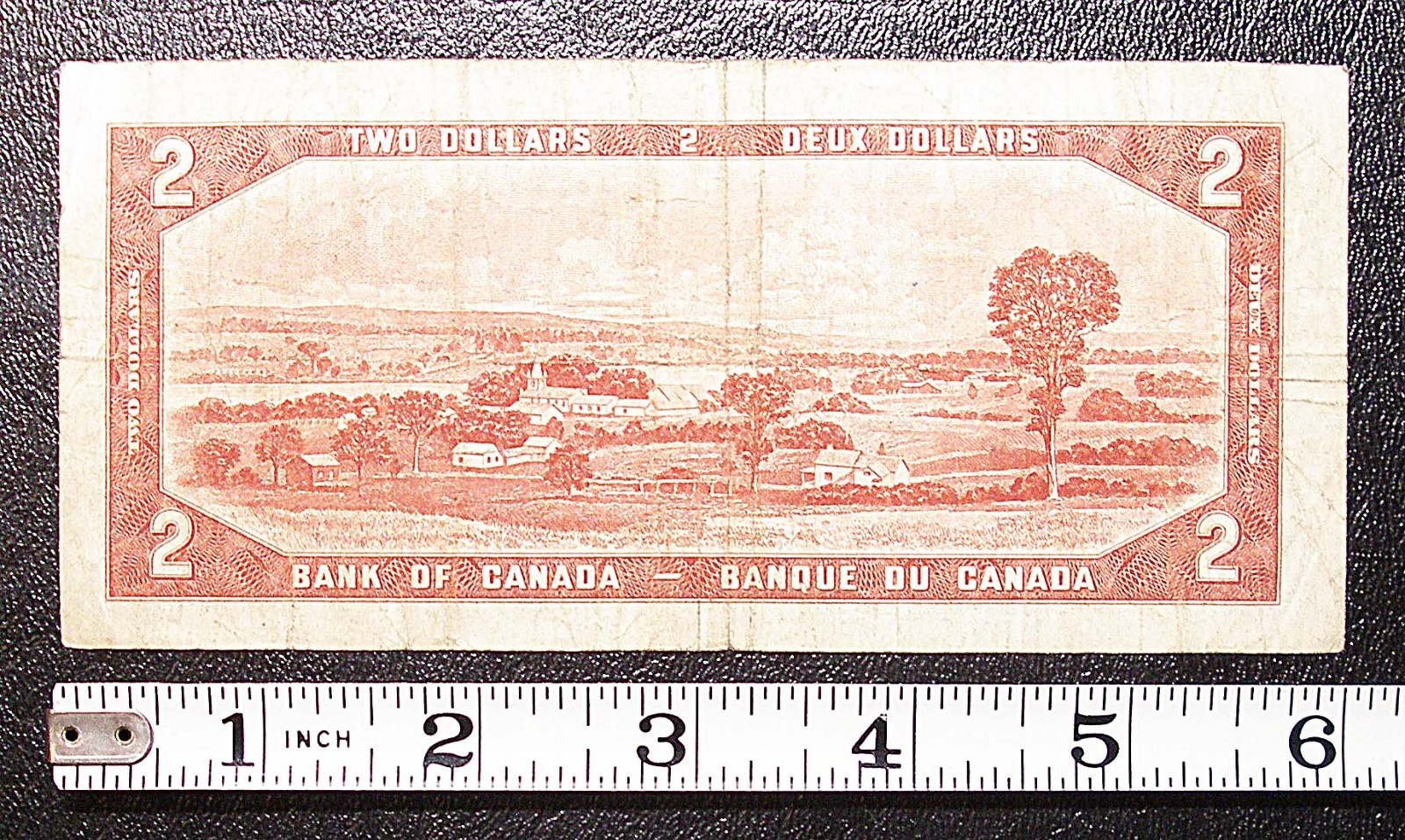 1954 Canada $2 Devil's Face banknote P-67a #18716