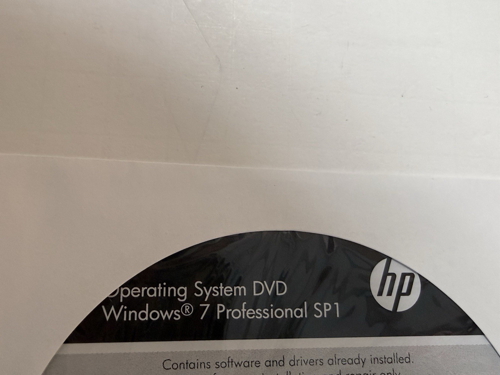 NEW SEALED HP Compaq Windows 7 Professional Operating System DVD~64-Bit~