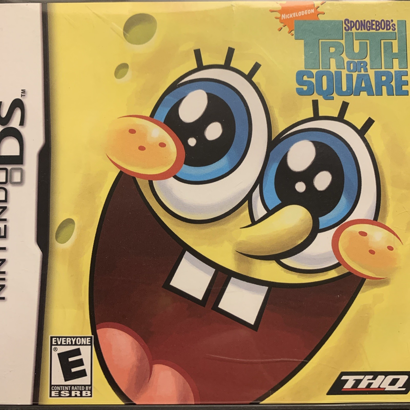 Spongebob’s Truth Or Square Nickelodeon Nintendo DS **Case ONLY / NO GAME - USA