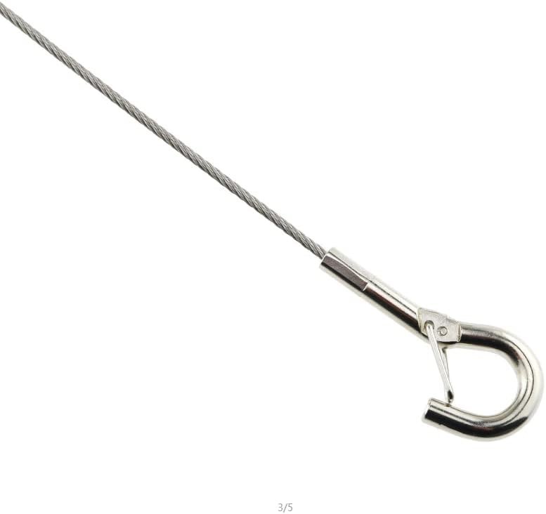 Versatile Stainless Steel Gate Latch Pull - Fits 2-6 Inch Thick Doors - 2 Pieces