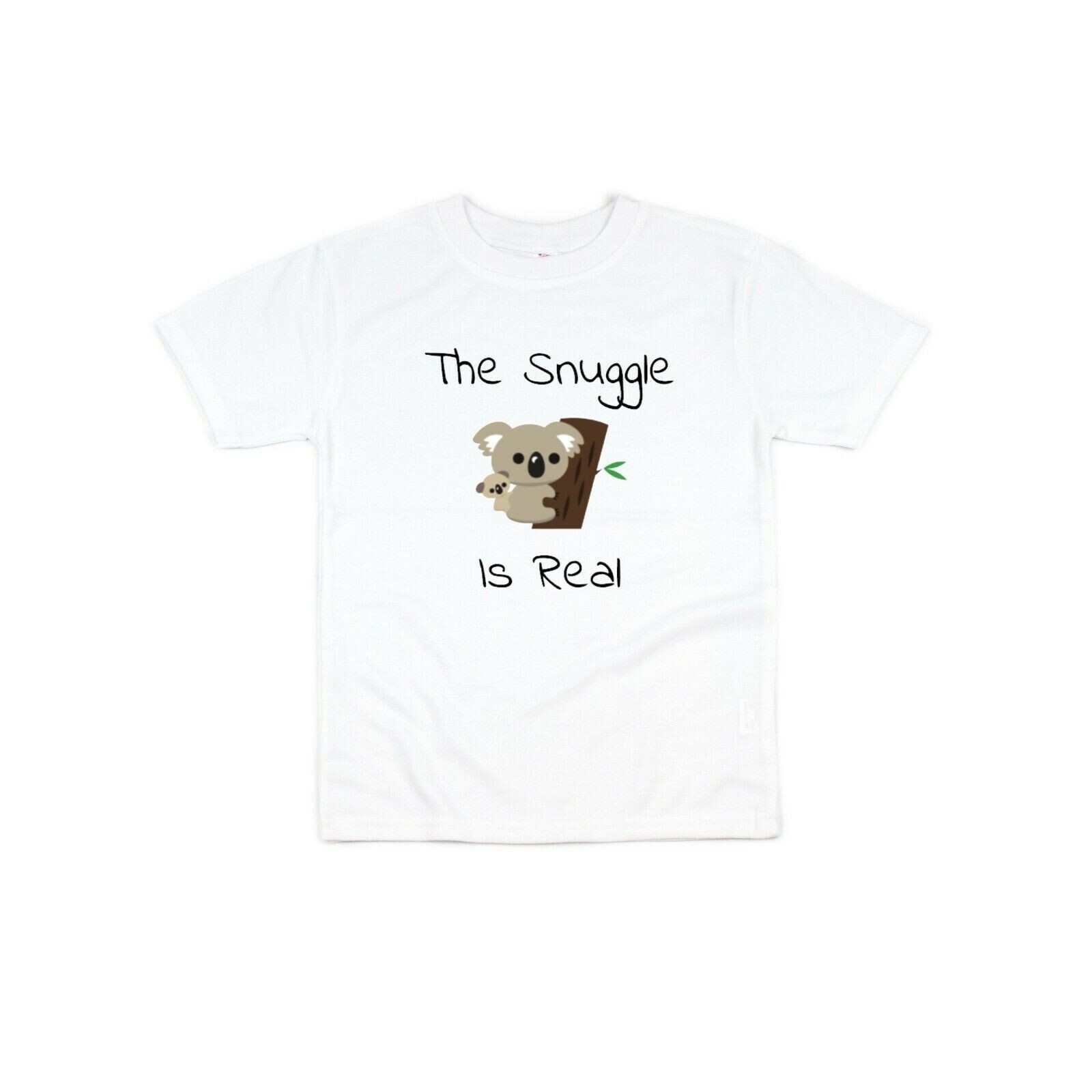 The Snuggle Is Real Toddler Shirt - Laughing Giraffe - Size S - Koala Bear