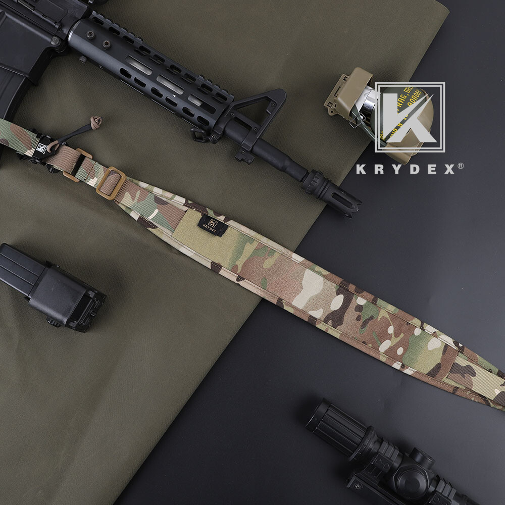 KRYDEX Tactical Sling Strap Modular Slingster Pull Tab 2Point Quick Adjust Sling