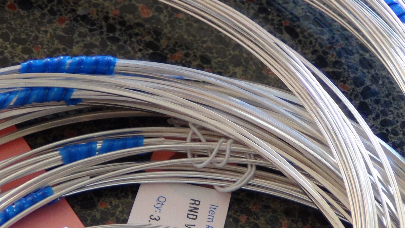 New Solid Silver 935 Argentium® Wire 12 - 20 gauge ROUND  Full HARD