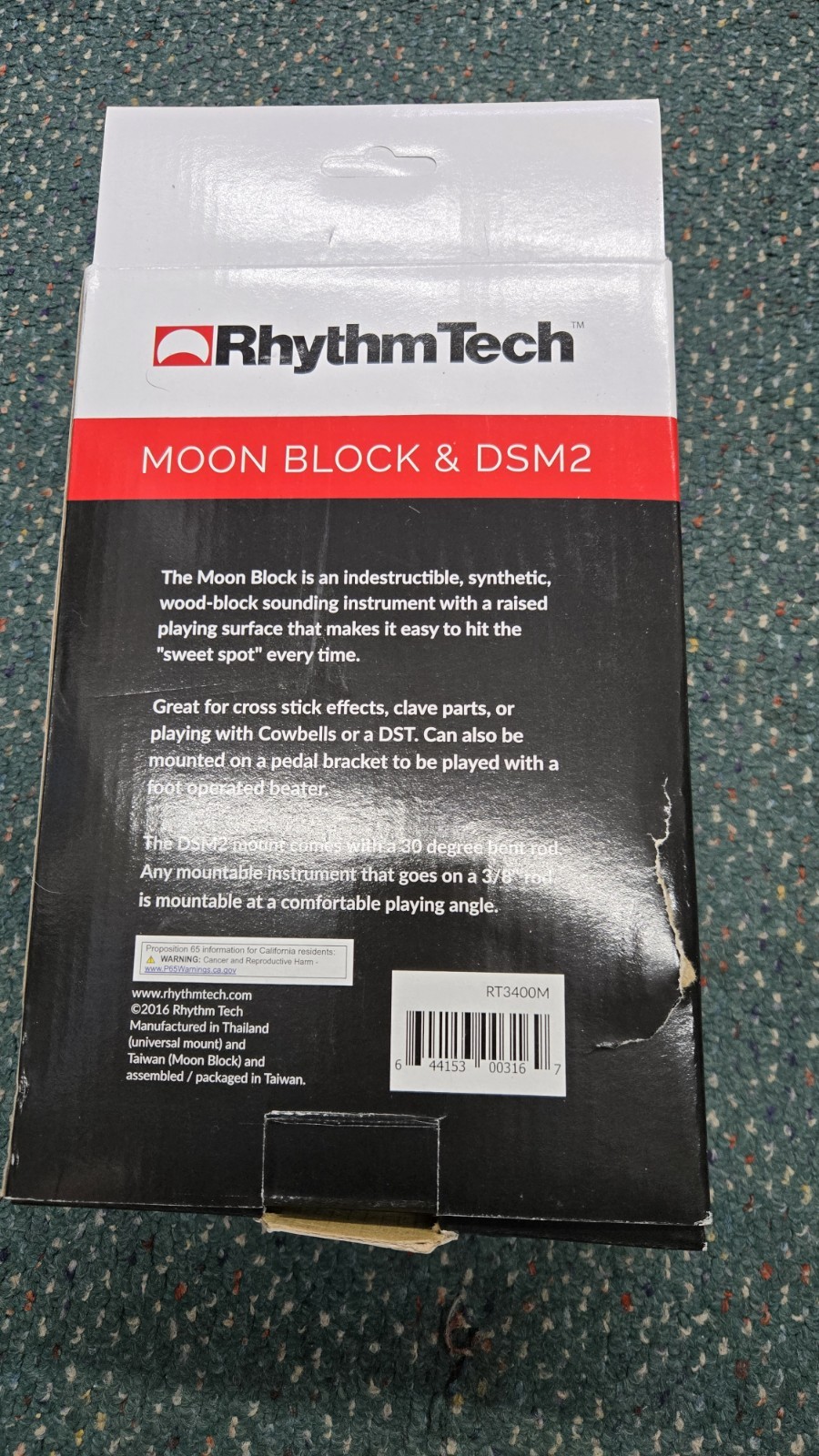 Rhythm Tech Moon Block DSM2 Mount RT3400M NEW