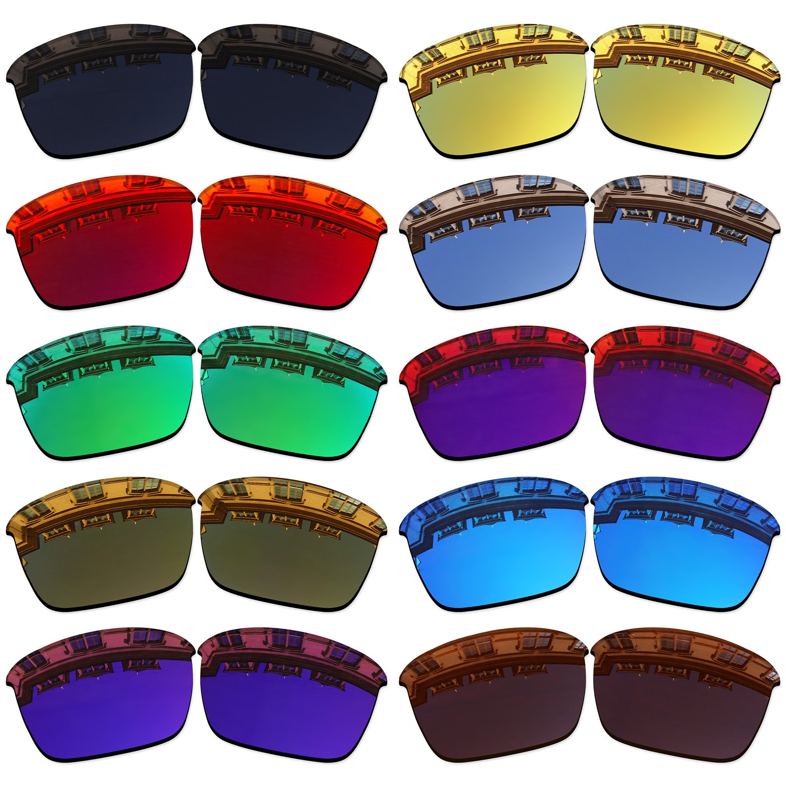 Vonxyz Polarized Replacement Lenses for-Oakley Thinlink OO9316 Sunglass Options