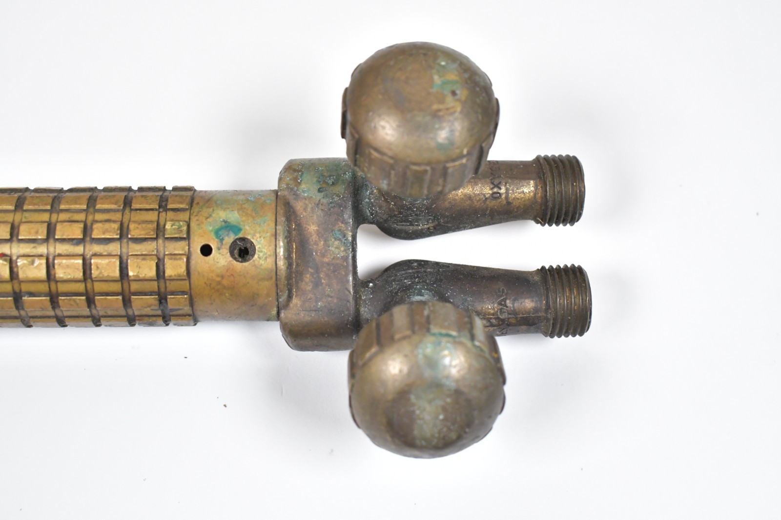 Vtg AIRCO Series 800 Welding Brazing Torch Handle Corn Cob with #4 Tip