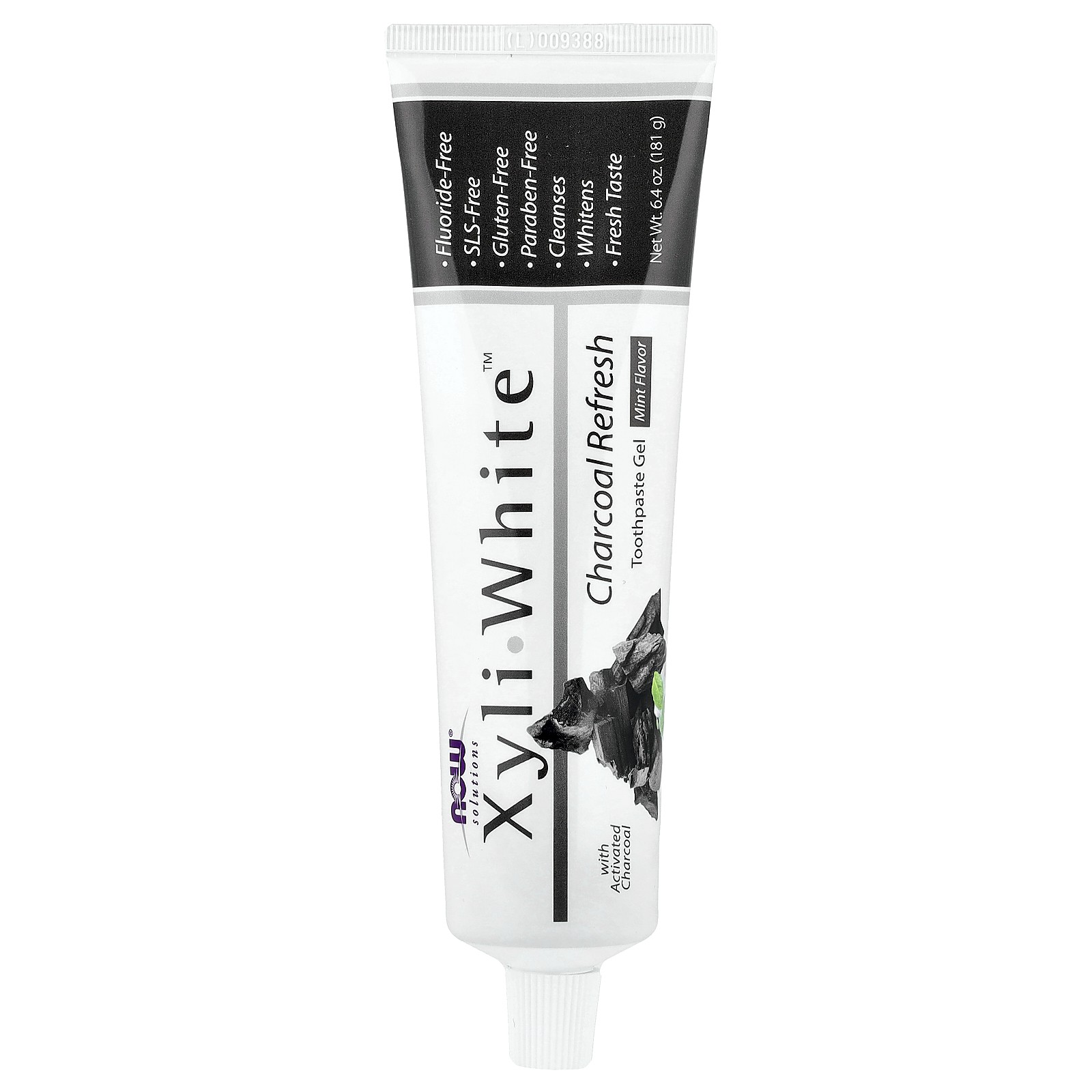 Solutions, XyliWhite™, Charcoal Refresh, Toothpaste Gel, Mint, 6.4 oz (181 g)