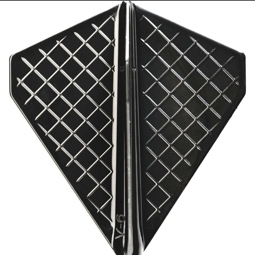 Fit Flight Pro Dart Flights - V Series - Black