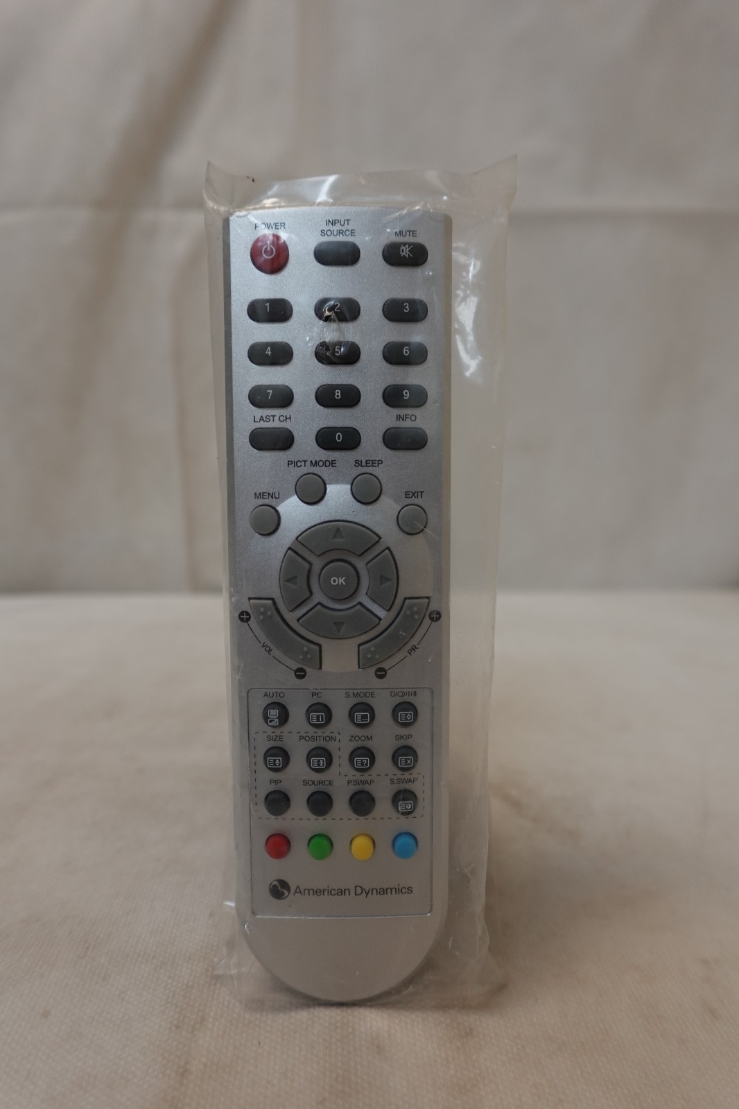 American Dynamics HOF12F453GPD8 Silver Wireless Security System - Remote Control