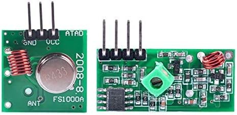5 Sets 433M Transmitter + Receiver Kit High Frequency Super Regenerative Transce
