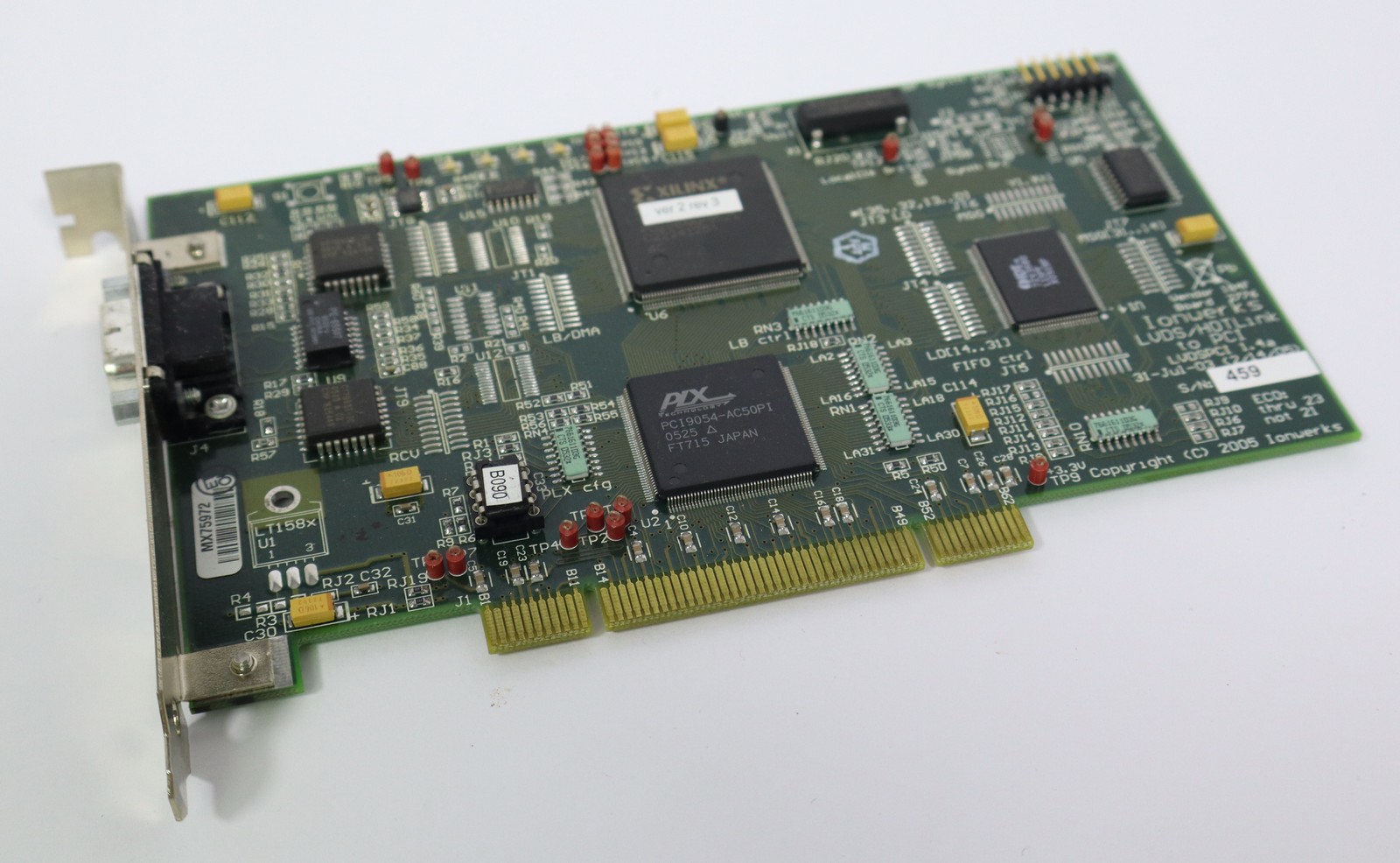 Ionwerks LVDS/HOTLink to PCI LVDSPCI 1.4a PCI Card P/N 300-035 SCIEX 1017696