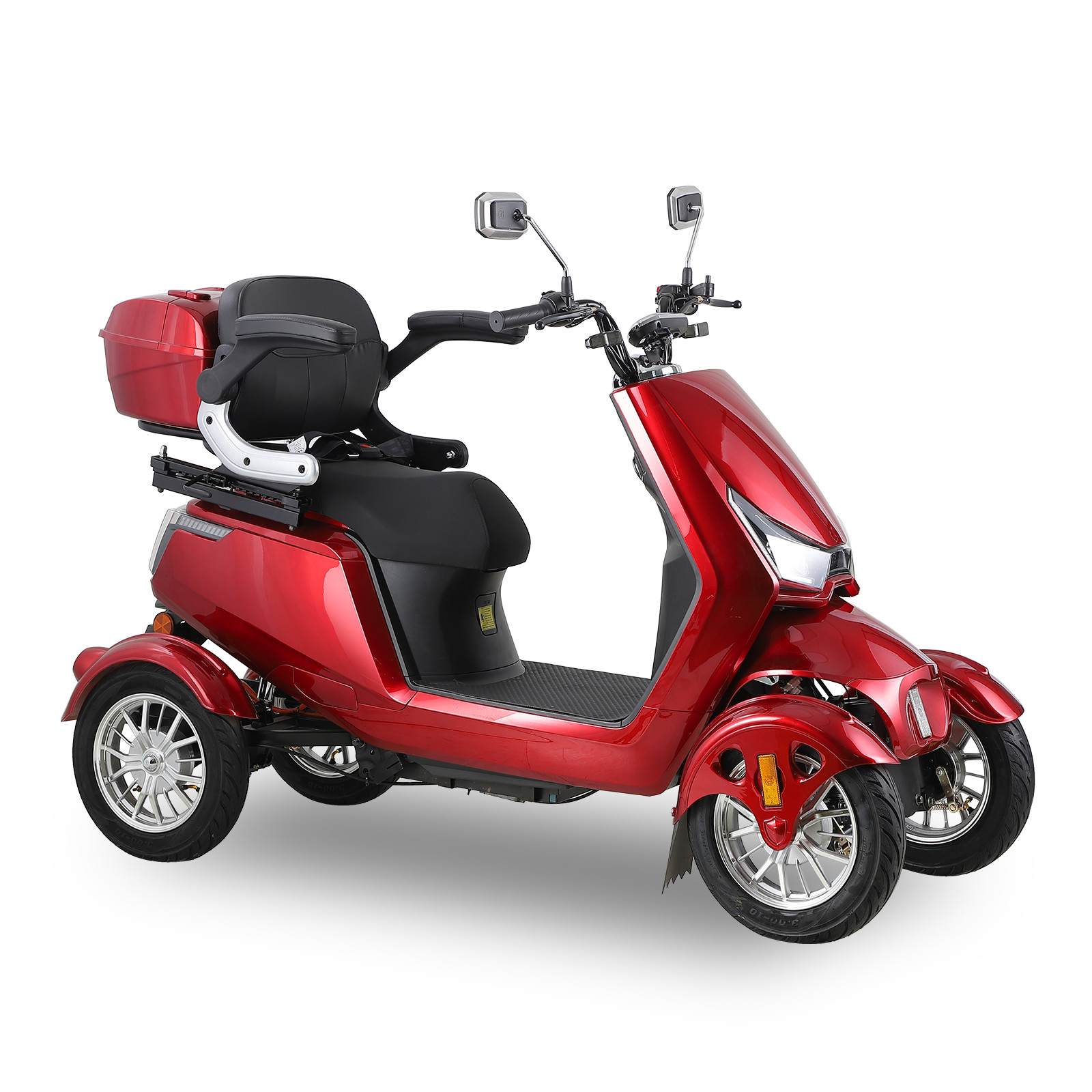 440lbs Mobility Scooter 31mi Range Full LED Safety Features