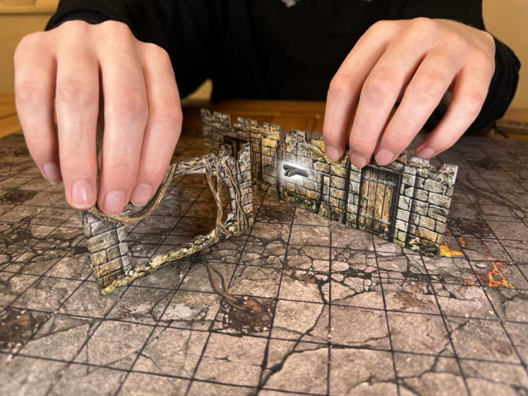 Battle Systems Terrain Clips (Brown) - Core Space Warhammer 40k Necromunda THG