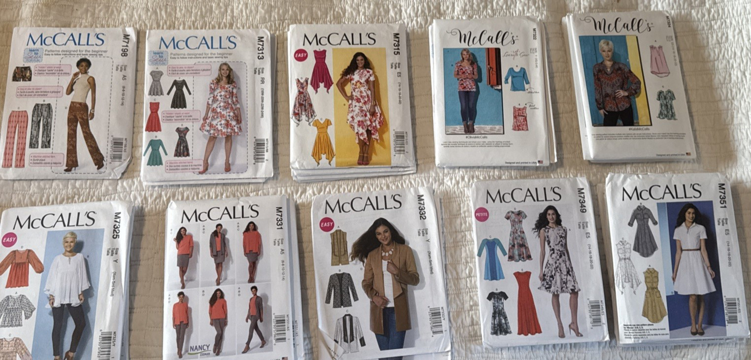 Choice McCalls Women's Pattern Collection