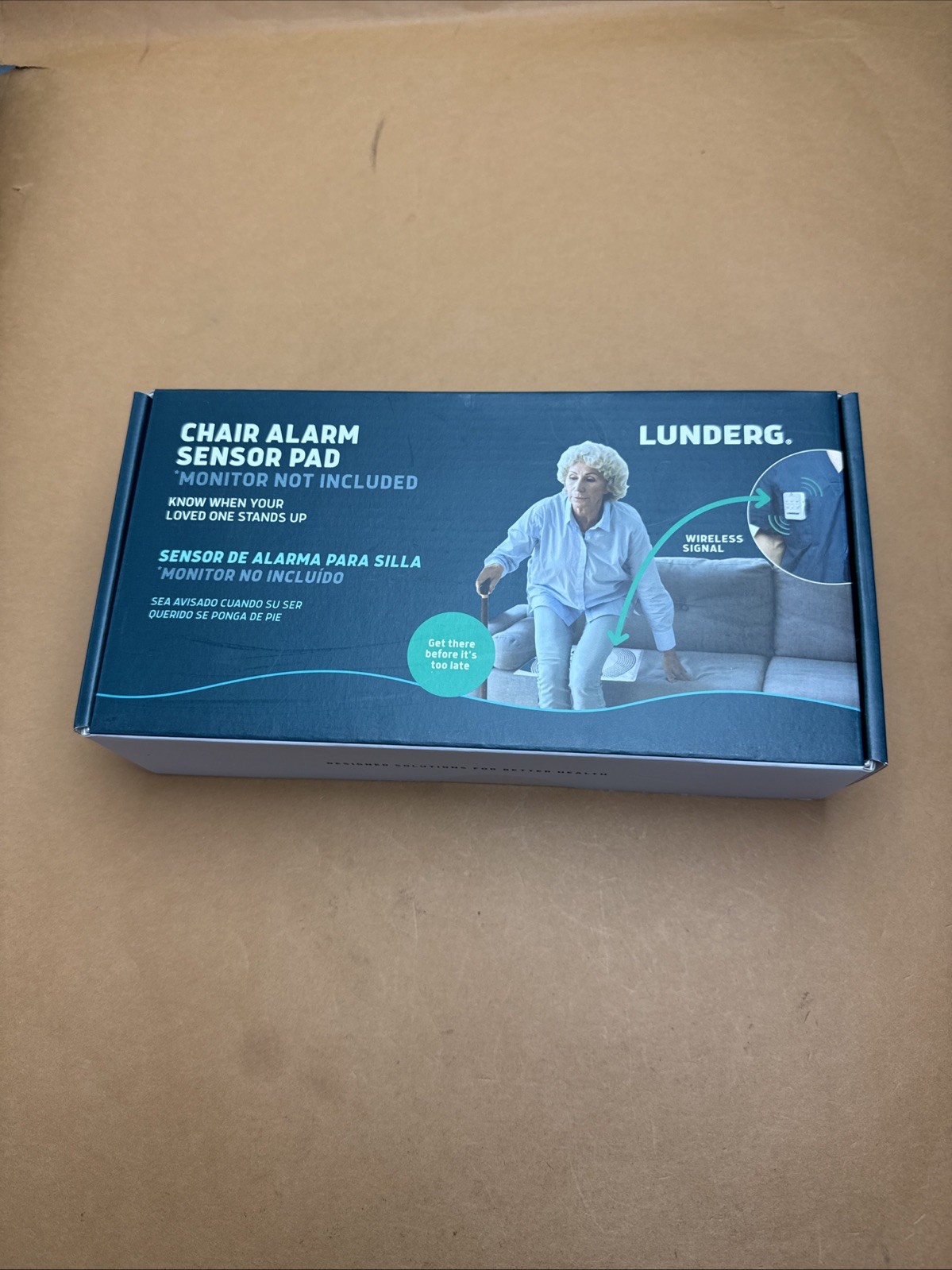 Lundberg Chair Alarm Wireless Sensor Pad Add-On for Elderly Caregivers