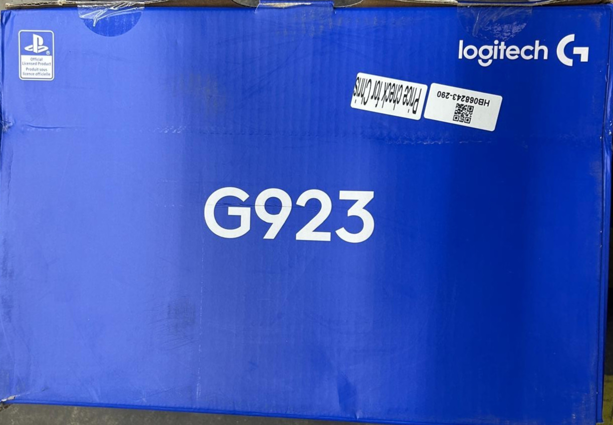 Logitech G923 Racing Wheel and Pedals