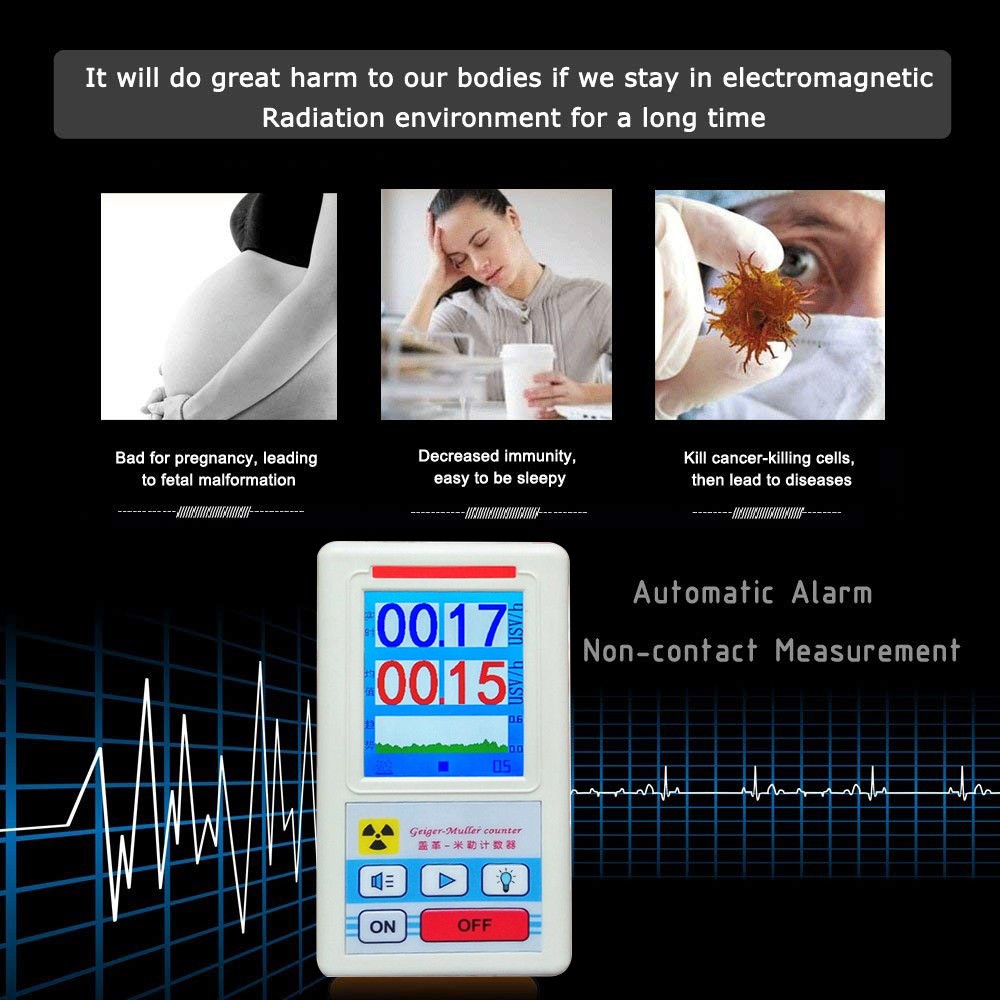 Counter Radiation Detector Beta Gamma X Personal Dosimeter V1