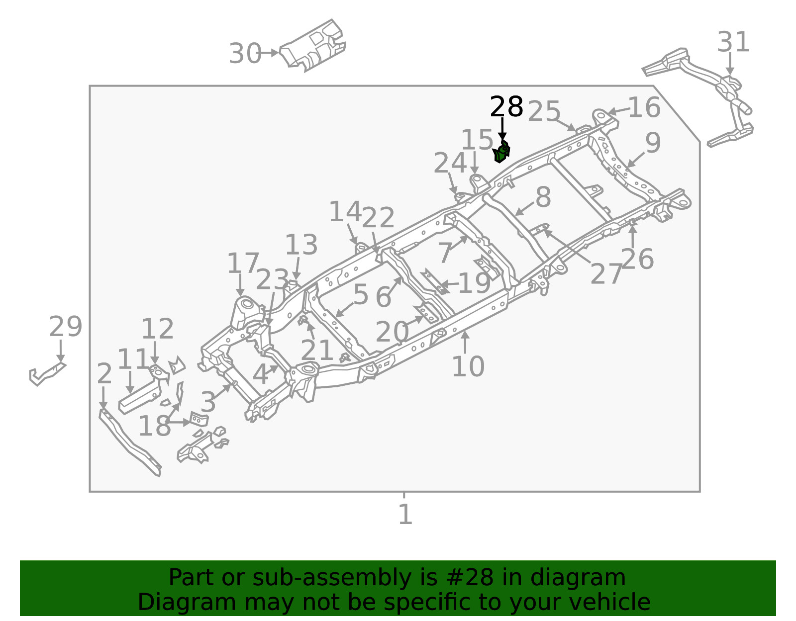 Genuine Nissan Bracket E0471-1PAMA