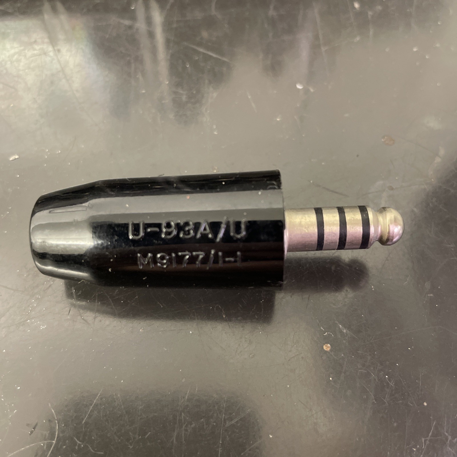 NEXUS U-93A/U aviation helicopter mic headphone Connector M9177/1-1  free ship