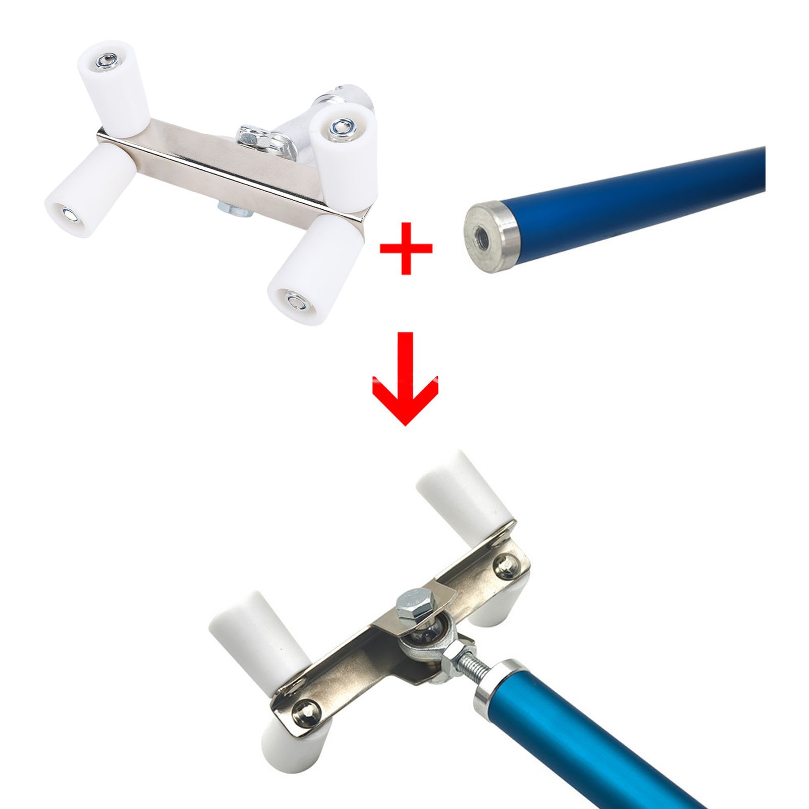 1 Drywall Outside Corner Roller Durable Efficient Mud Squeezing For Easy Wal NEW
