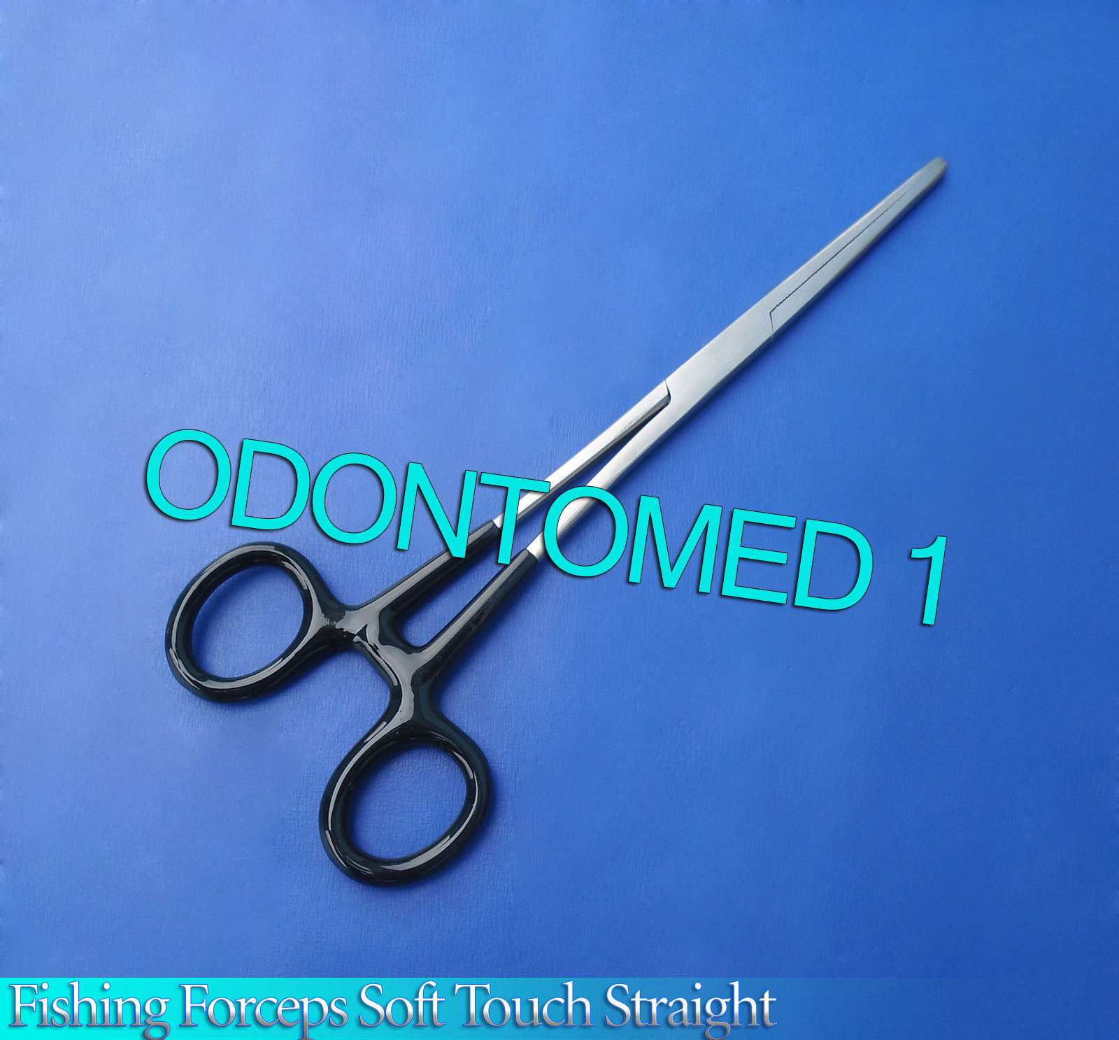 Fishing Forceps Straight With Soft Touch. 8 Inch. Hook Removal Tool