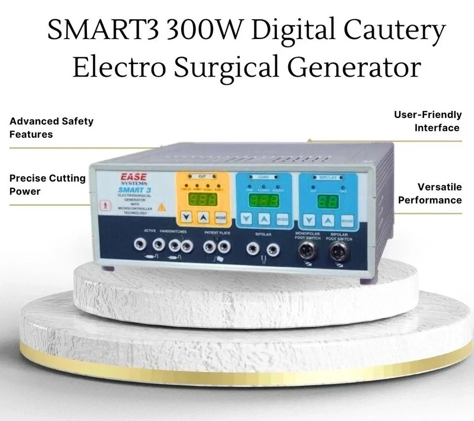 Brand New Electrosurgical Generator Smart 3 Cautery Best 300 Watt Machine **